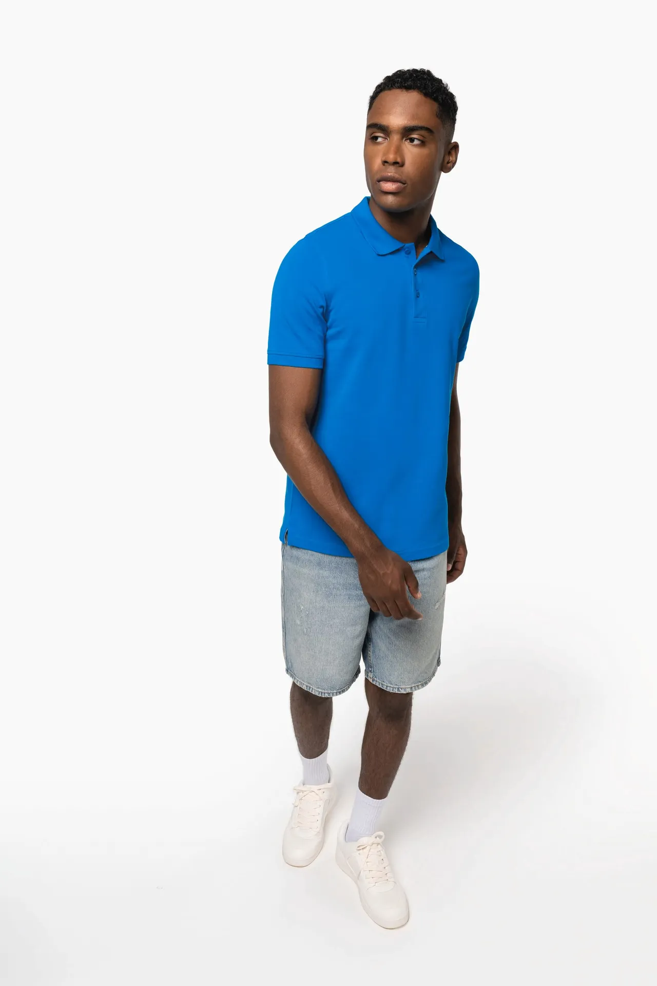 Herren Poloshirt aus Baumwollpiqué