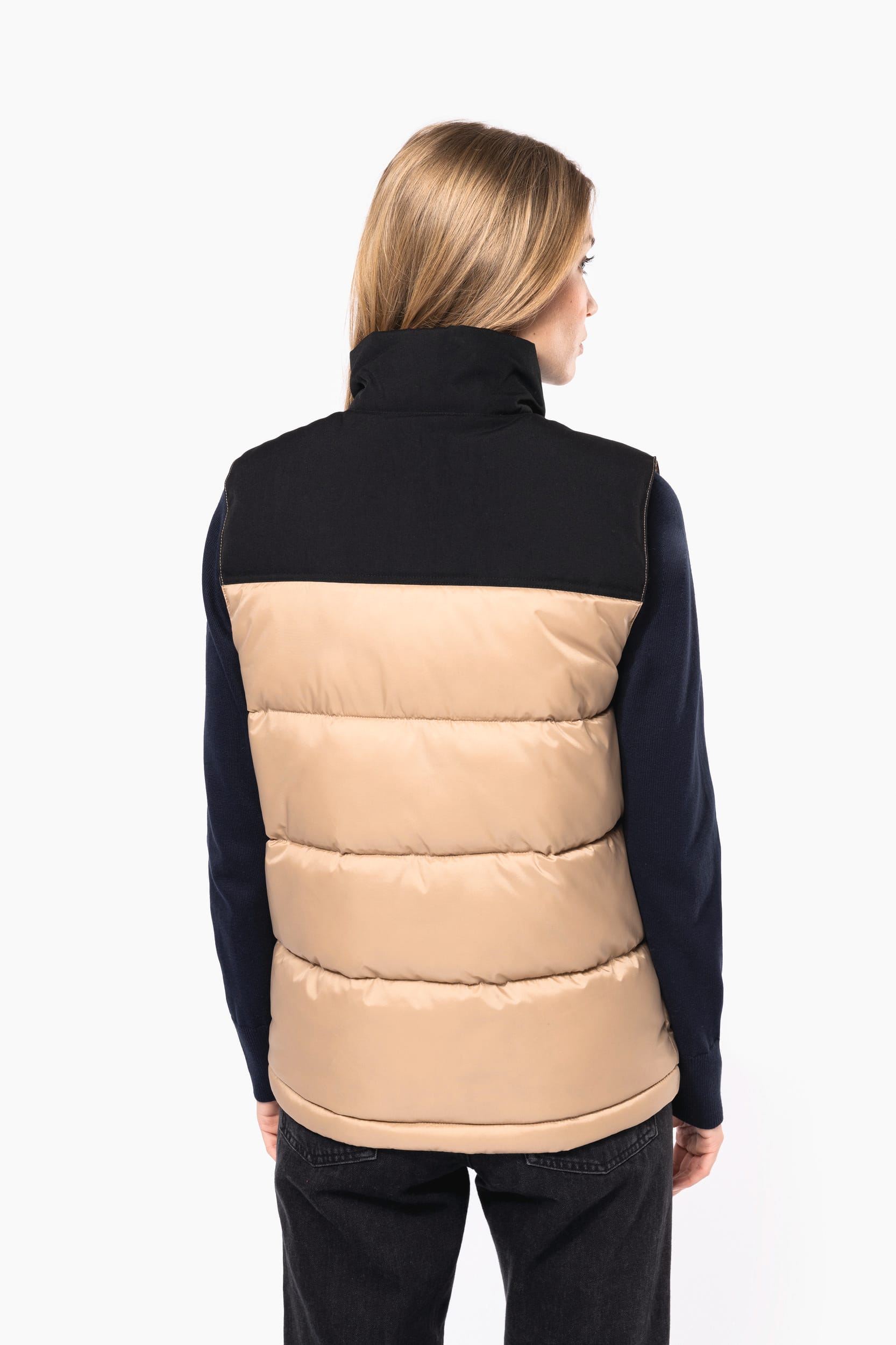Gesteppter Unisex-Bodywarmer in zwei Farbtönen