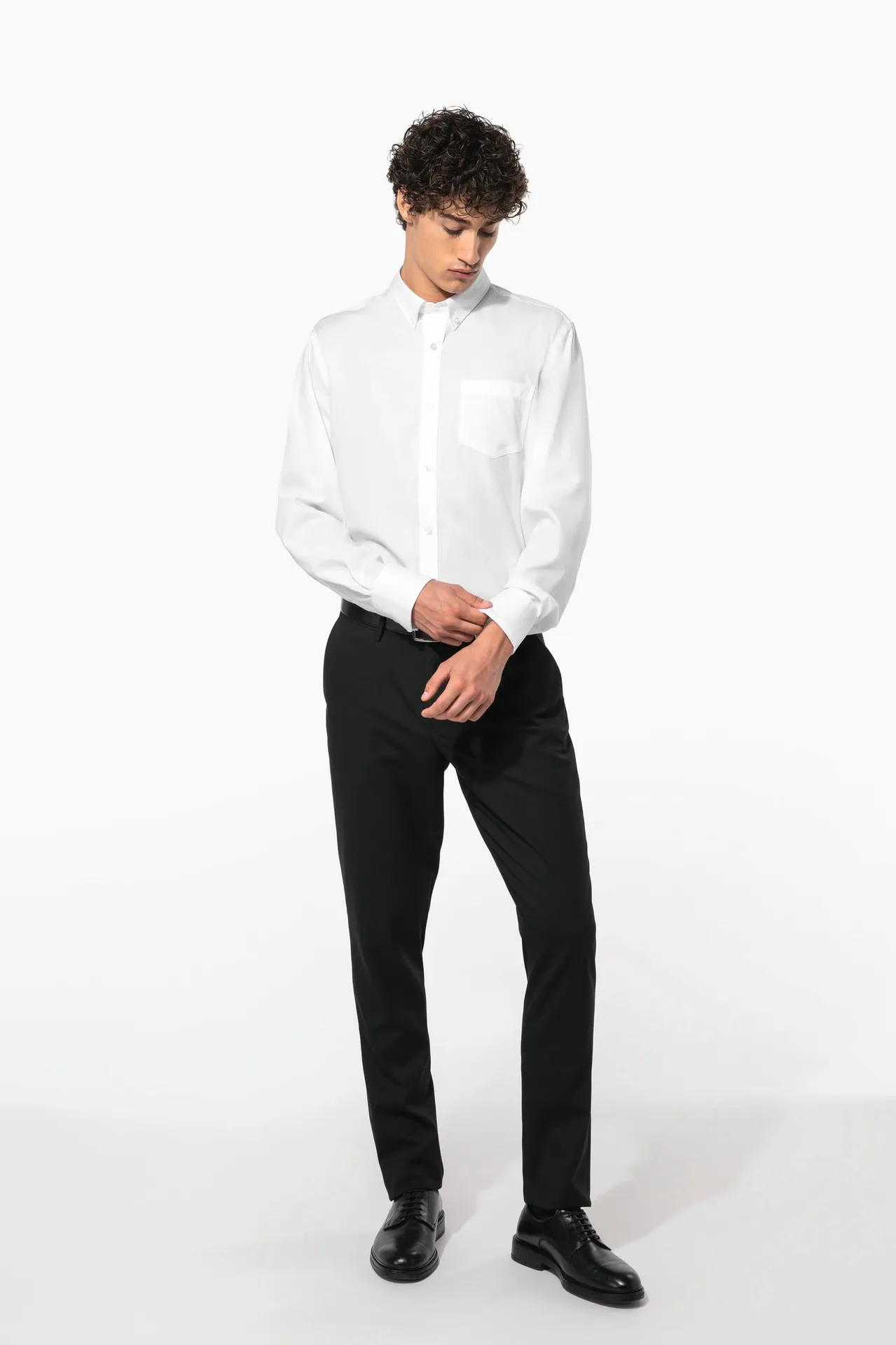 Herren Langarmhemd Bügelfrei