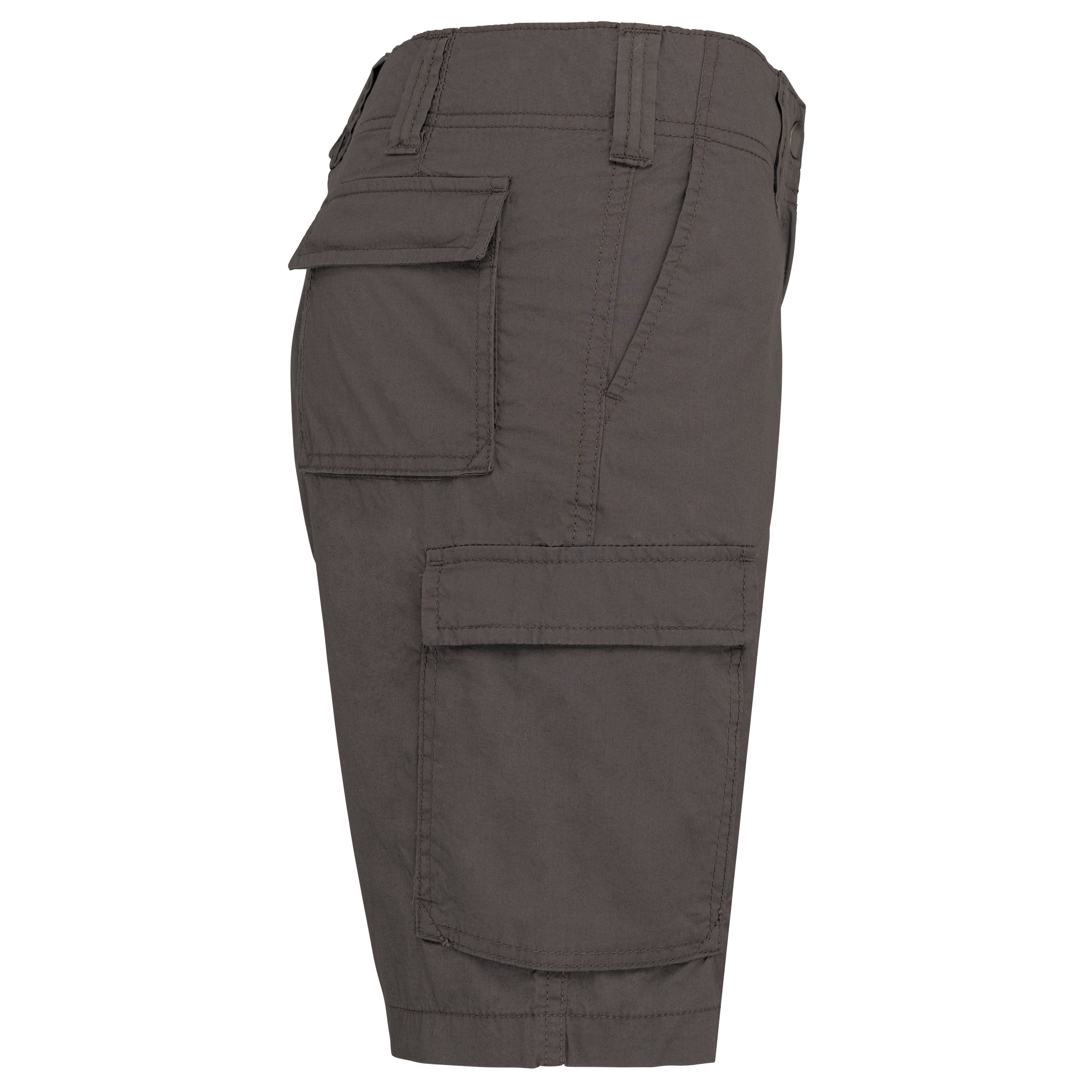 Leichte Bermuda-Shorts für Damen mit mehreren Taschen