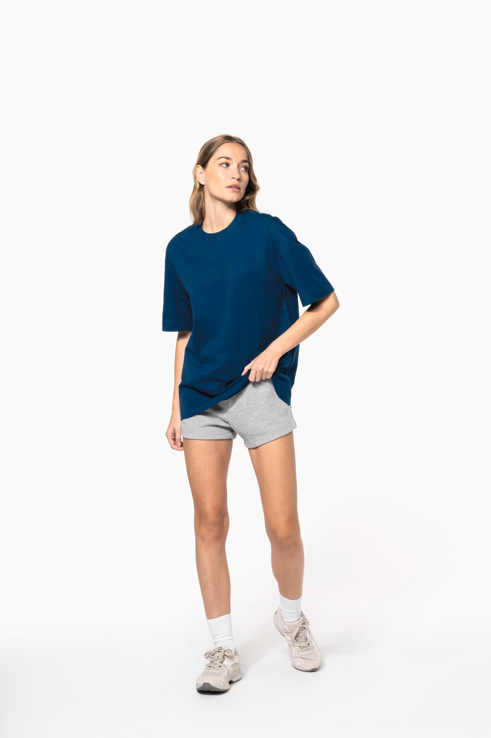 T-Shirt mit kurzen Ärmeln, Unisex, Oversize