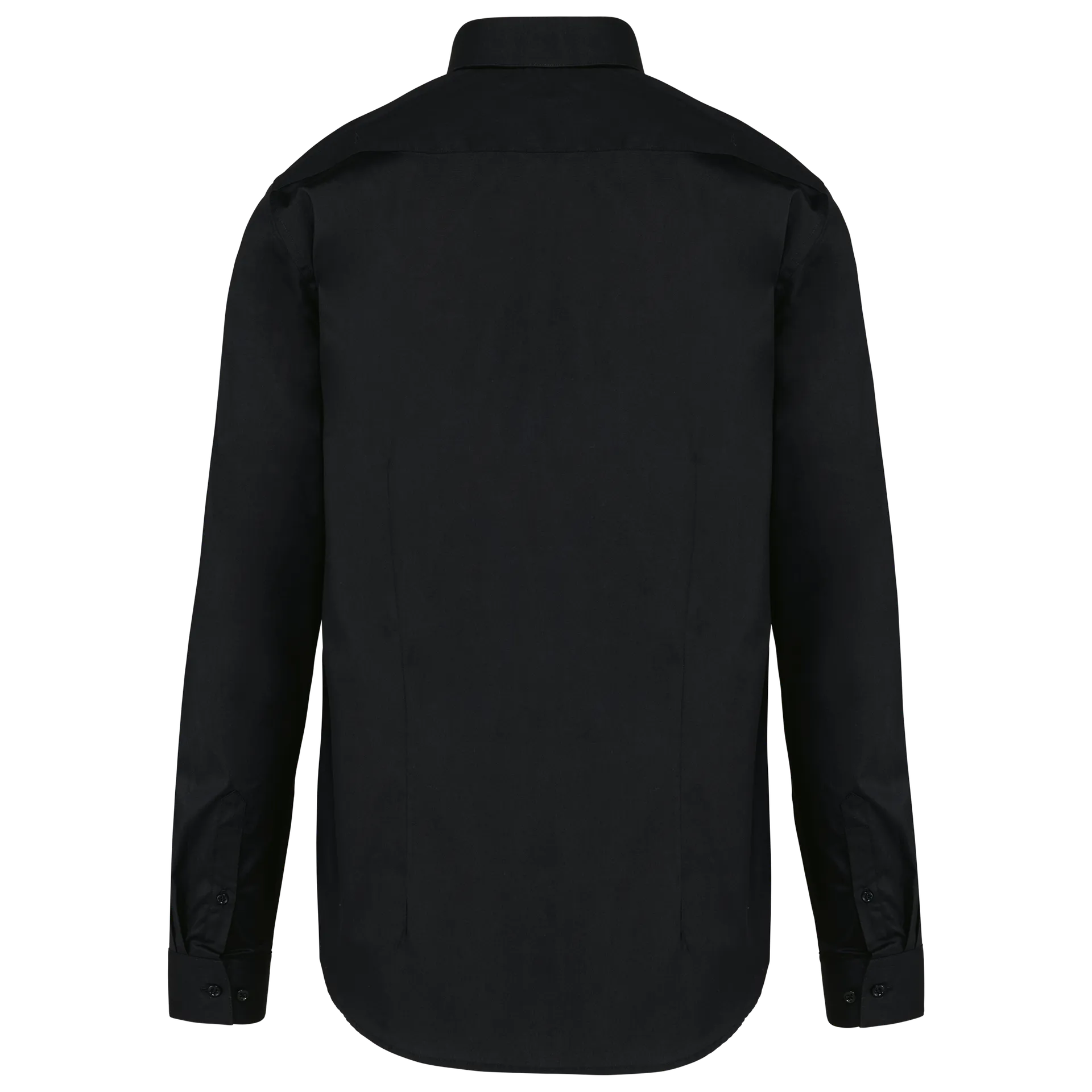 Twill-Damenhemd mit langen Ärmeln