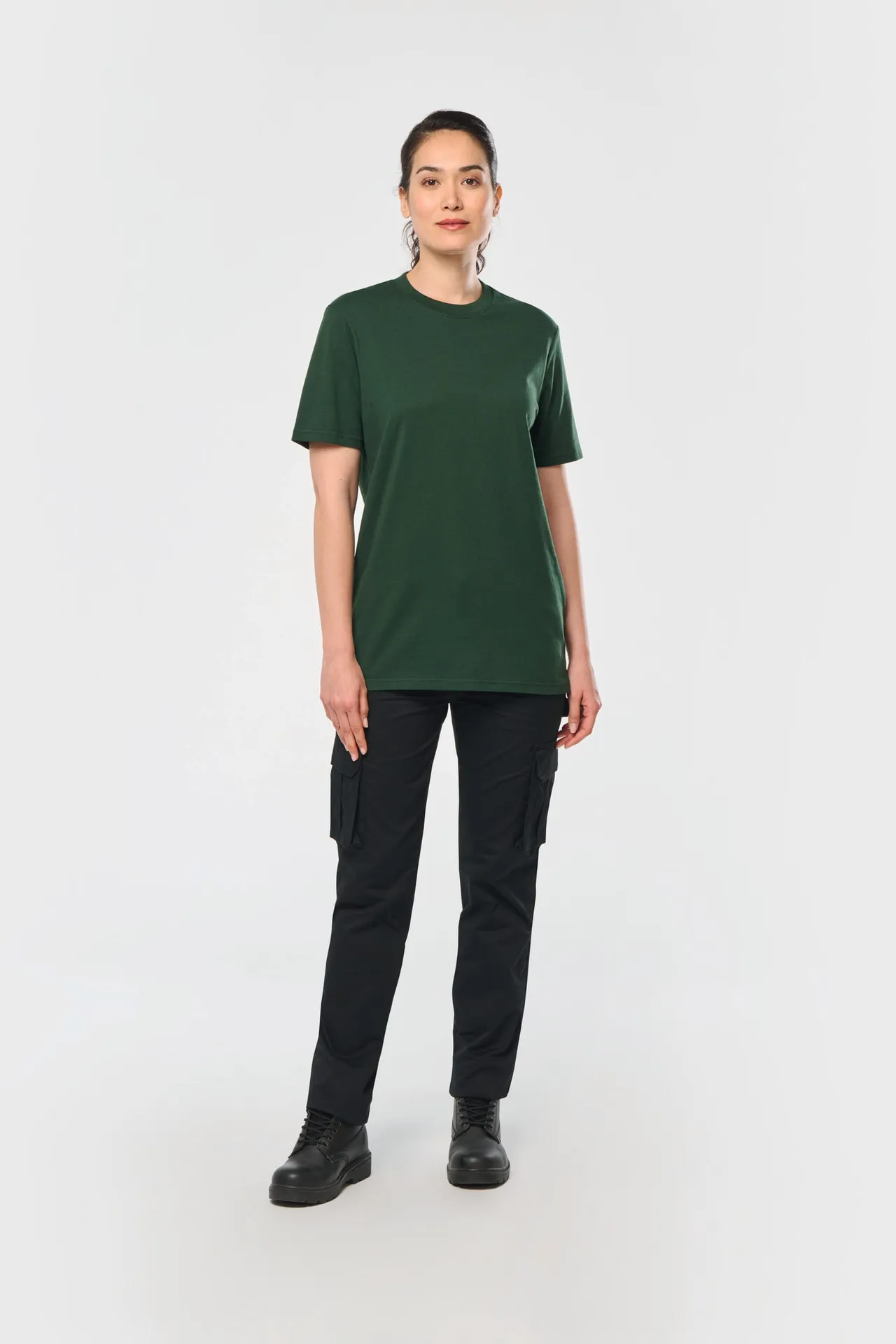 Umweltfreundliches Unisex-T-Shirt mit kurzen Ärmeln