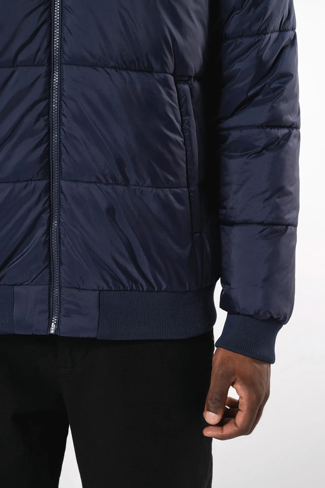 Recycelte Unisex-Ripstop-Jacke mit Kapuze