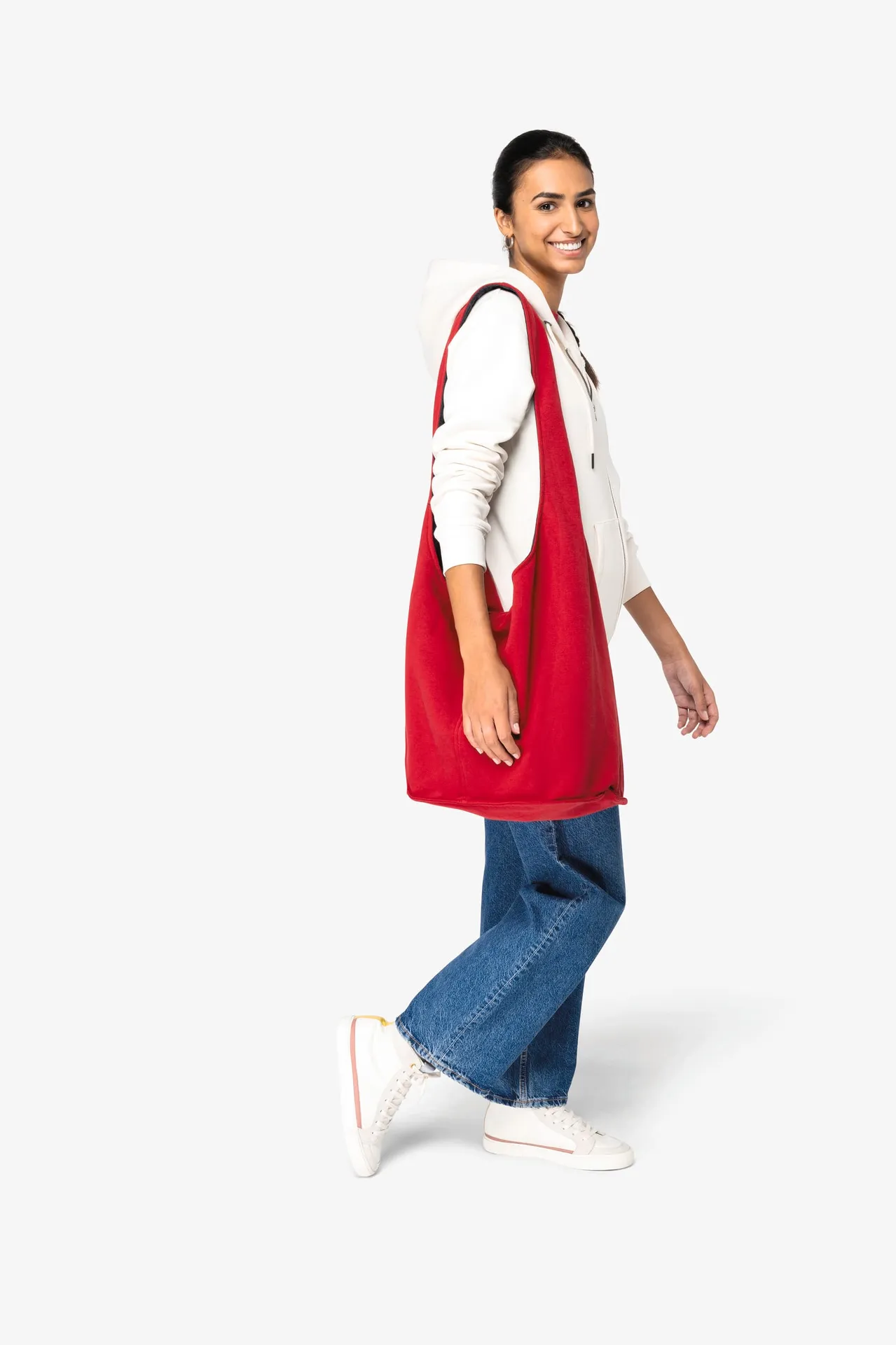 Umhängetasche aus Molton