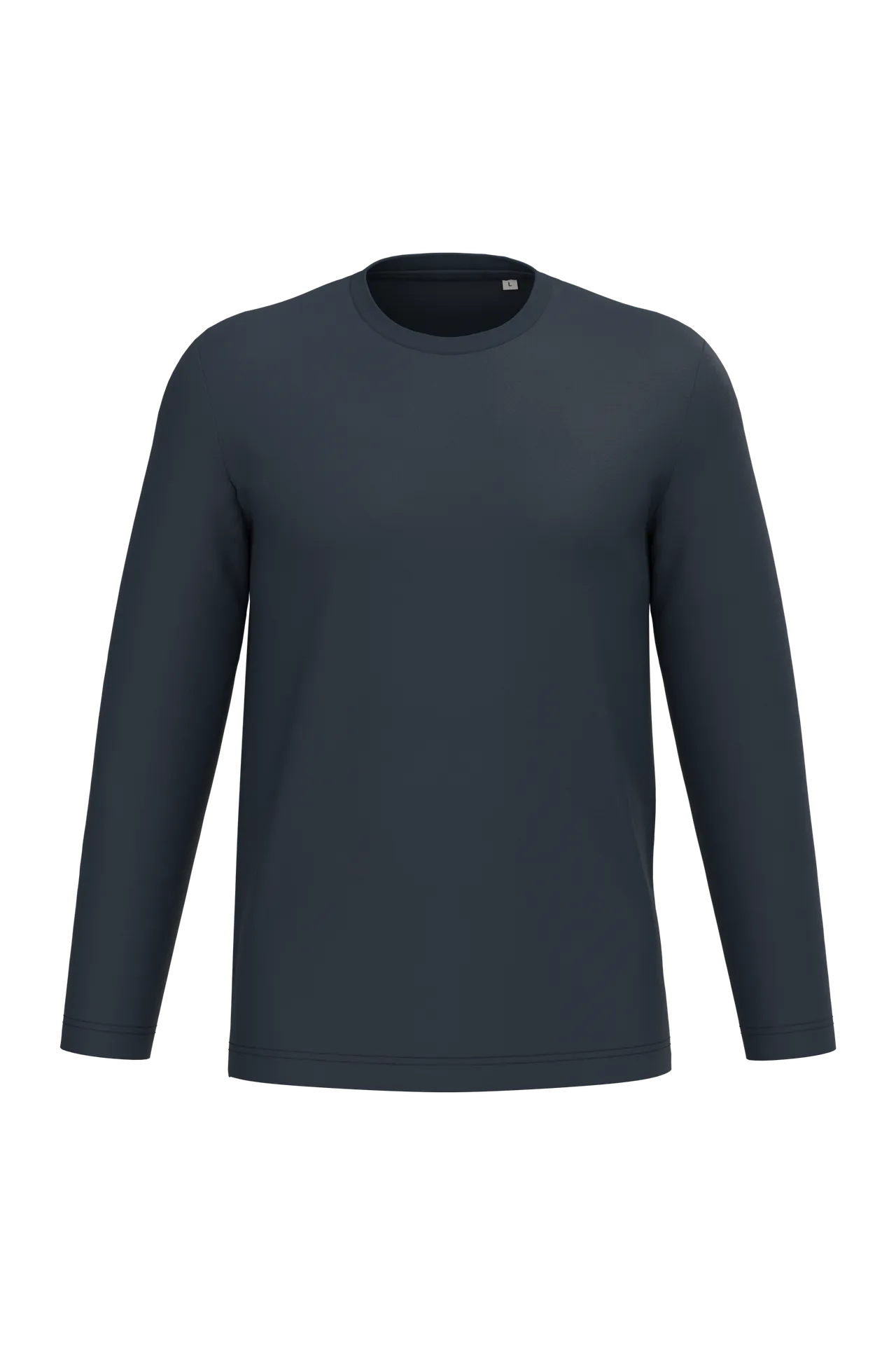 Umweltfreundliches Unisex-T-Shirt mit langen Ärmeln