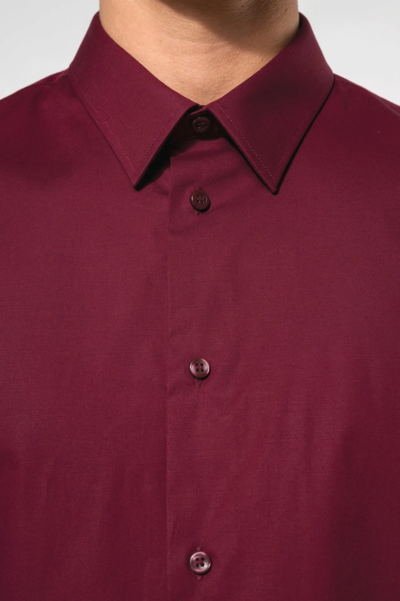 Herren Stretchhemd Kurzarm