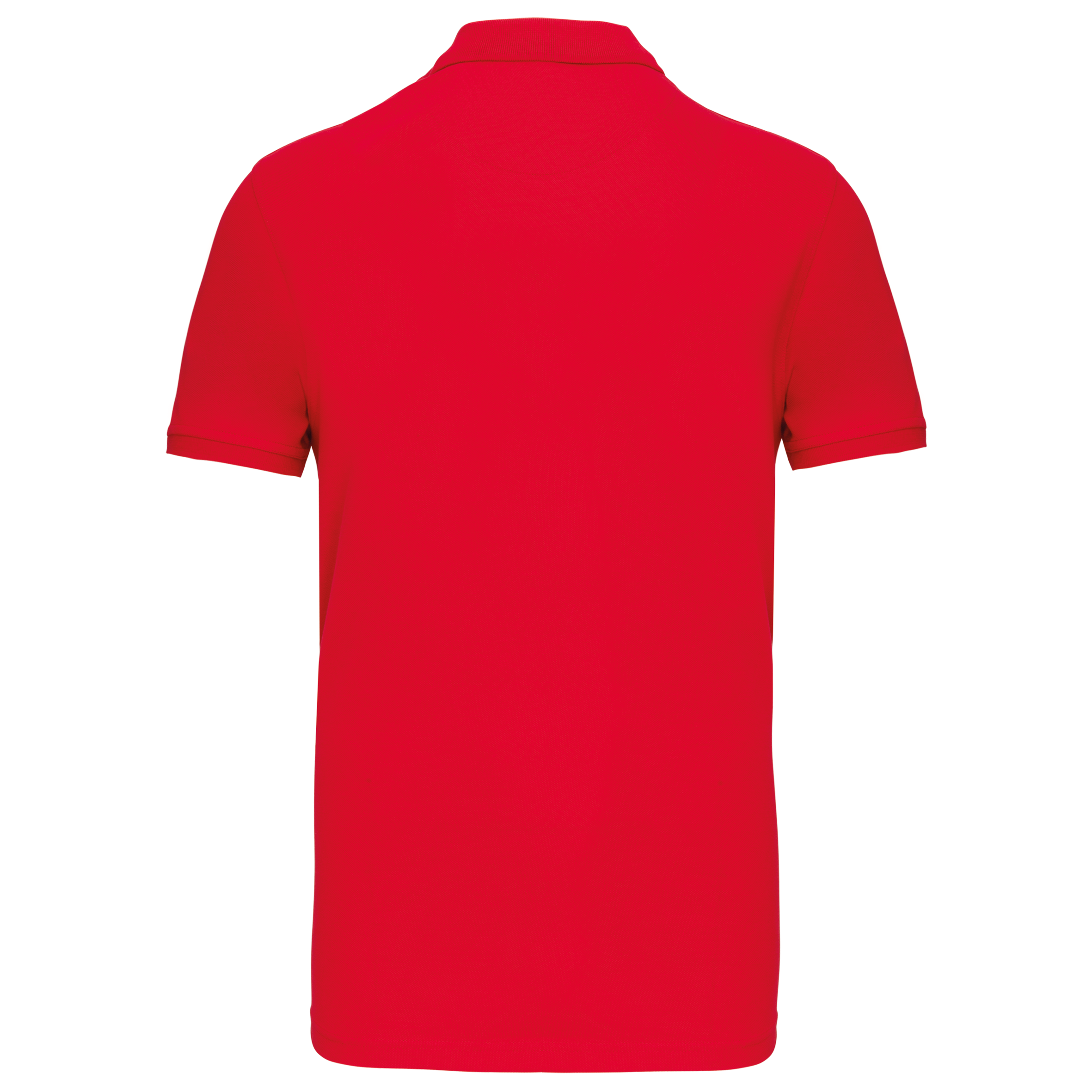 Kurzarm-Polohemd für Herren. Aus Baumwollpiqué