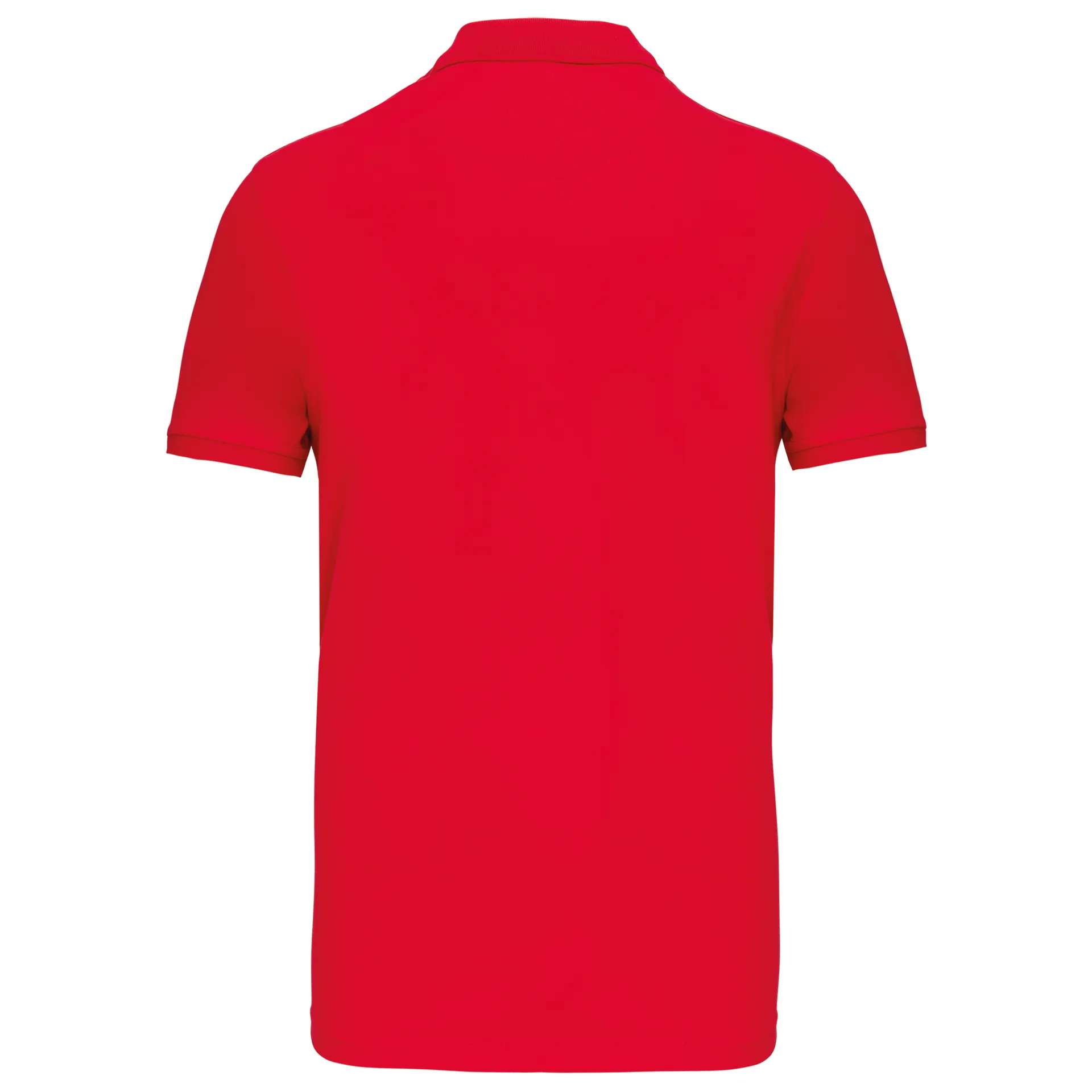 Kurzarm-Polohemd für Herren. Aus Baumwollpiqué