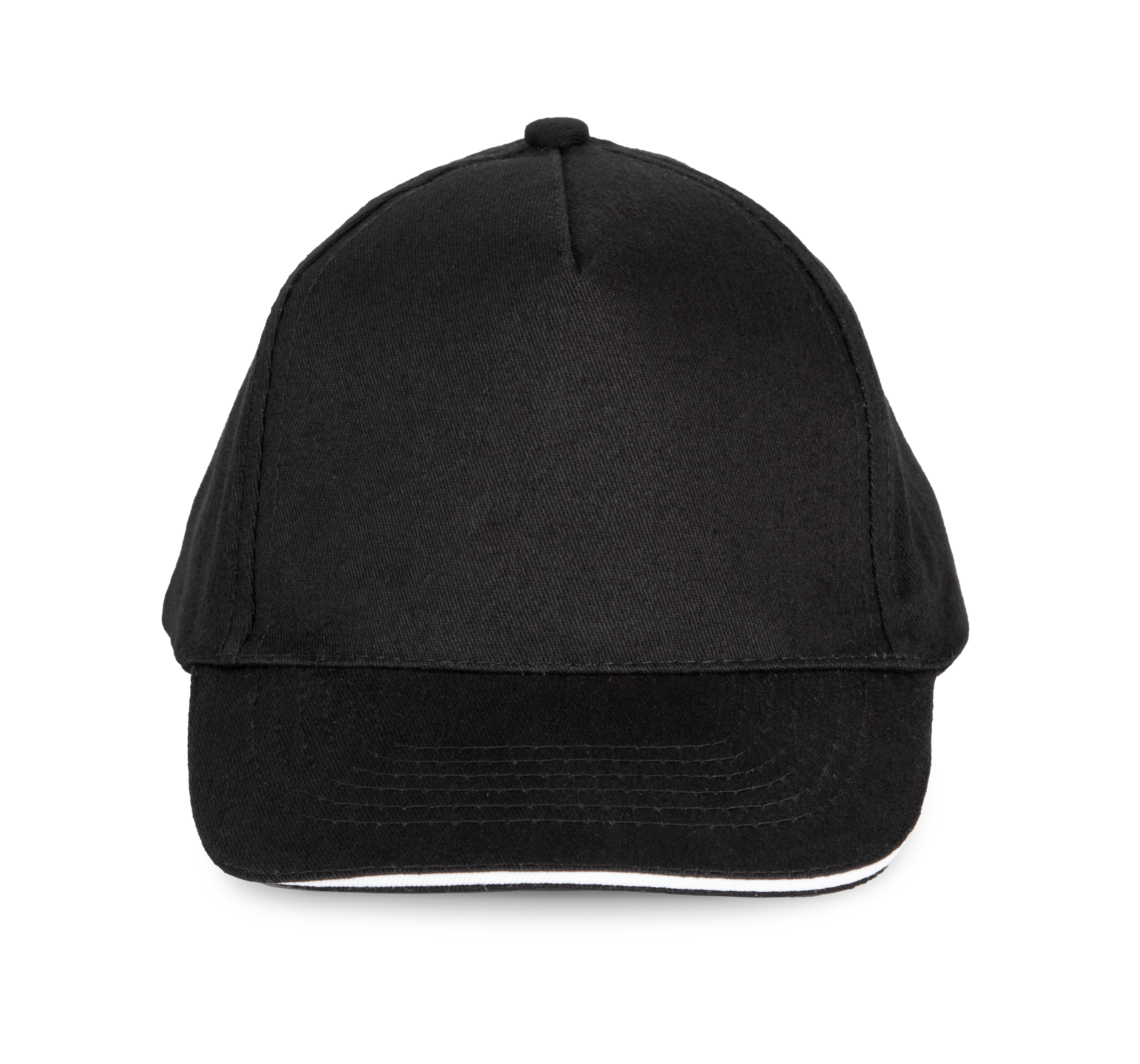 5-Panel Kinderkappe mit Kontrast-Sandwichschirm
