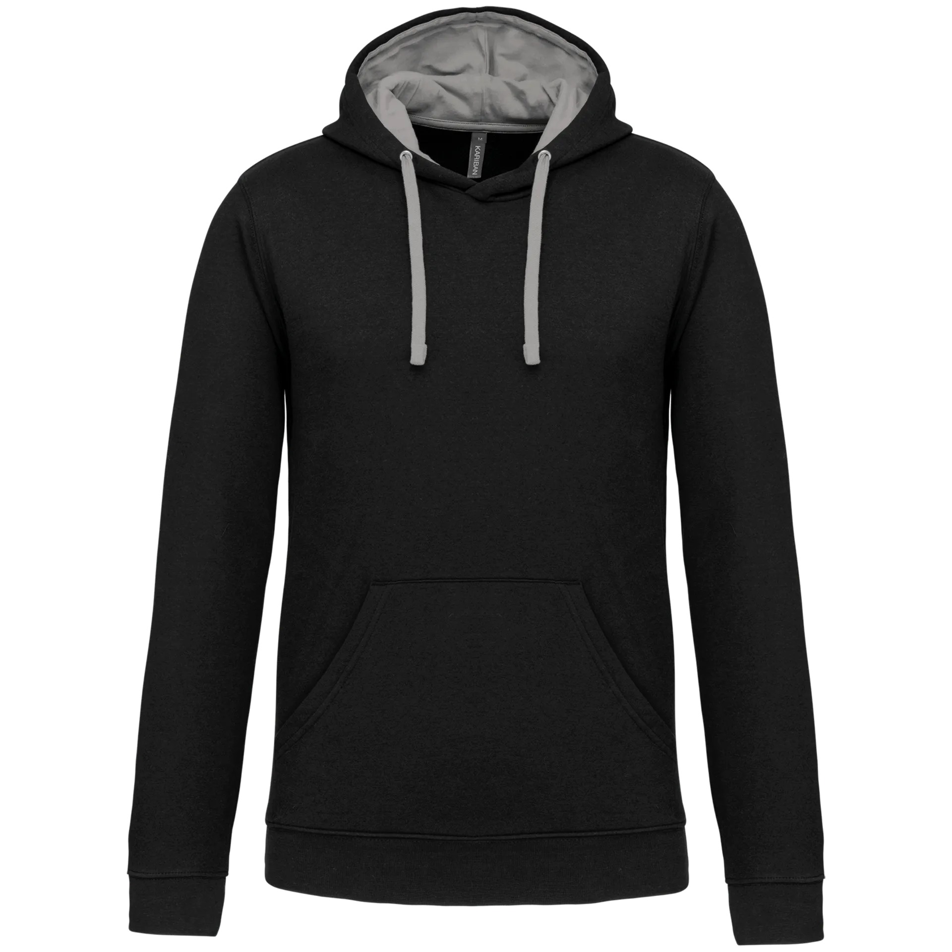 Herren-kapuzensweatshirt bicolor