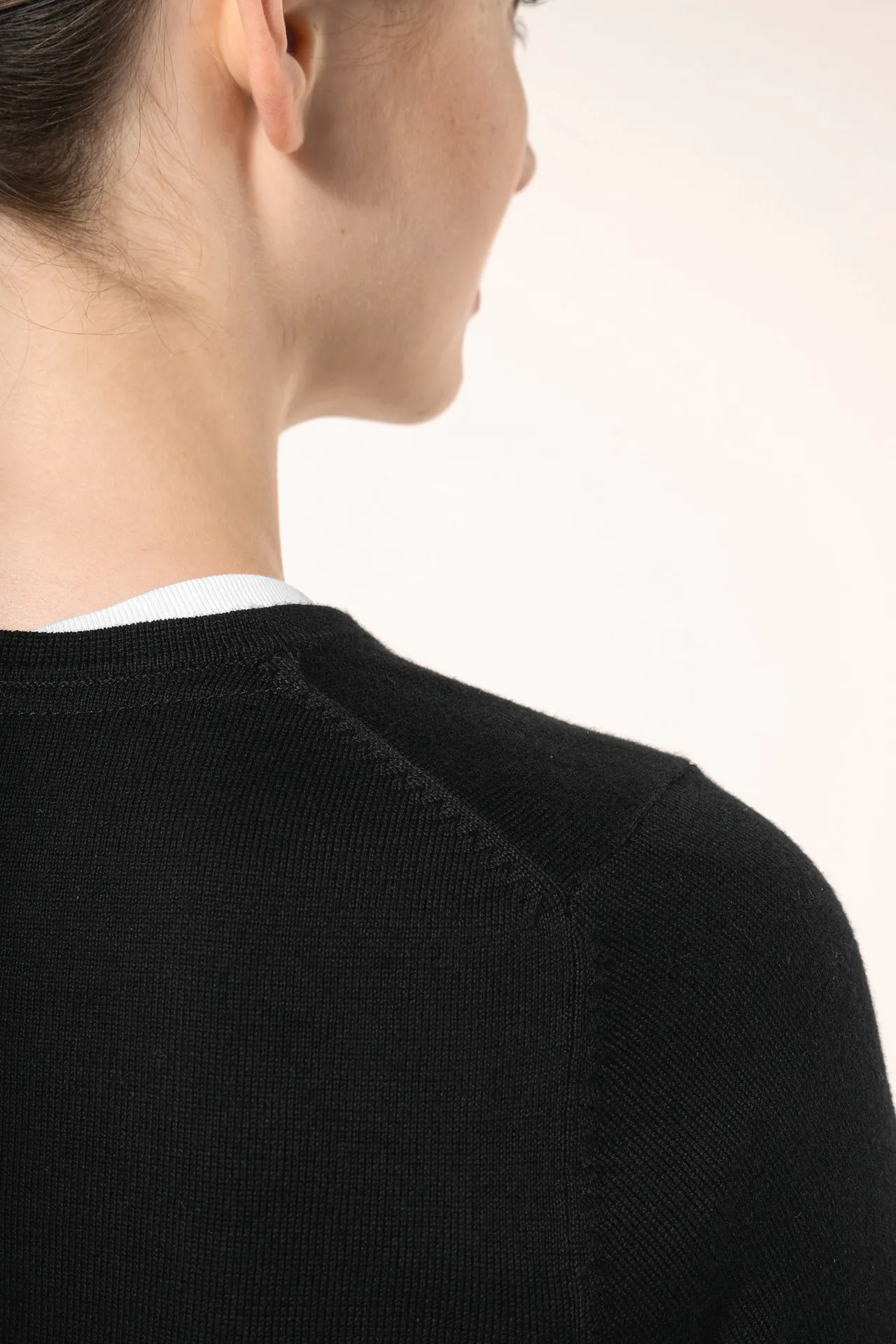 Supima®-Damenpullover mit Rundhalsausschnitt