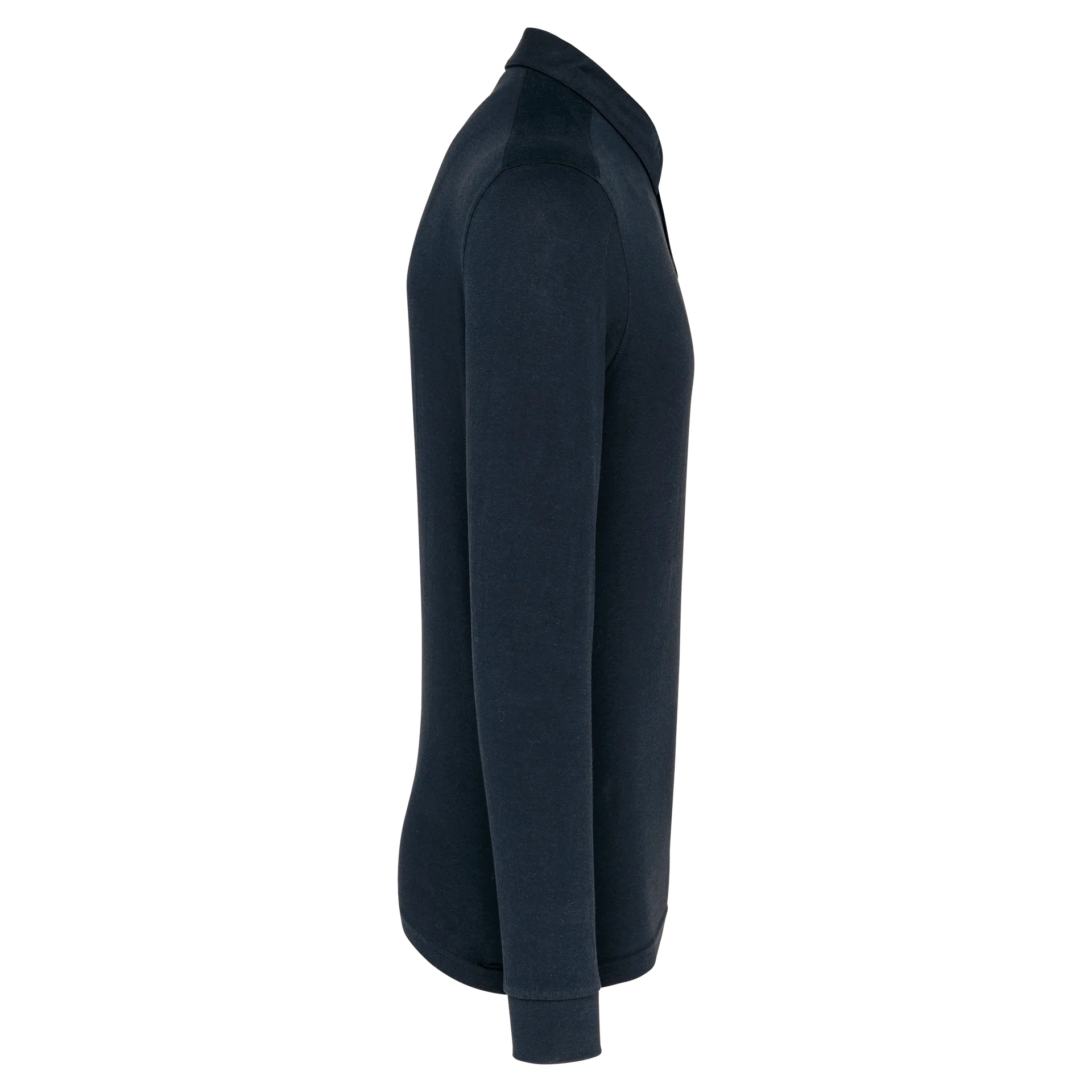 Langarm-Polohemd für Herren aus Jersey