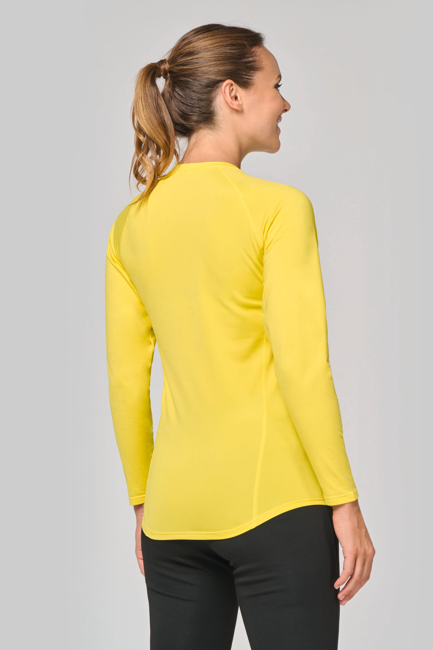 Langarm Doppelhaut T-Shirt. Schnelltrocknend