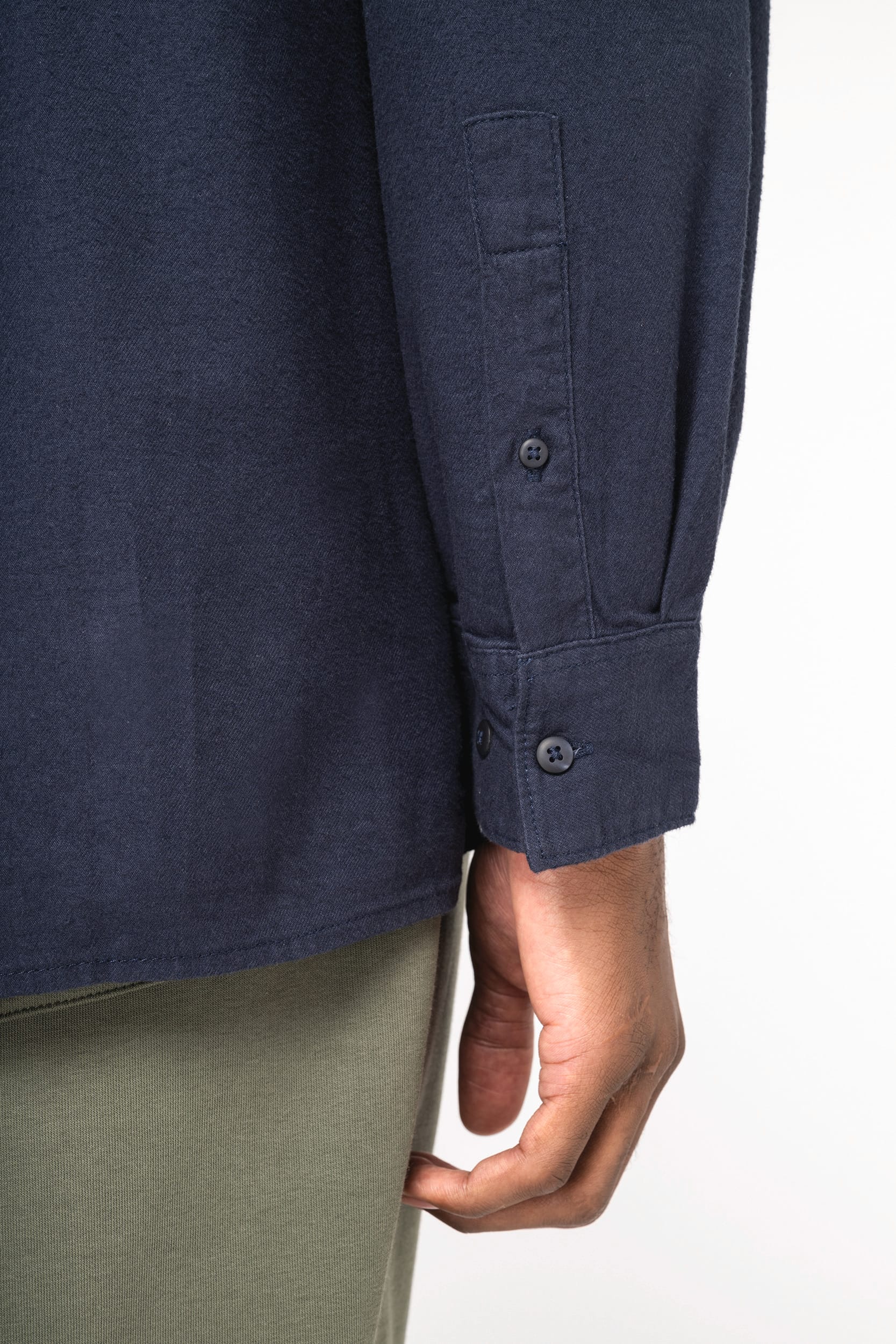 Umweltfreundliches Herren-Flanellhemd