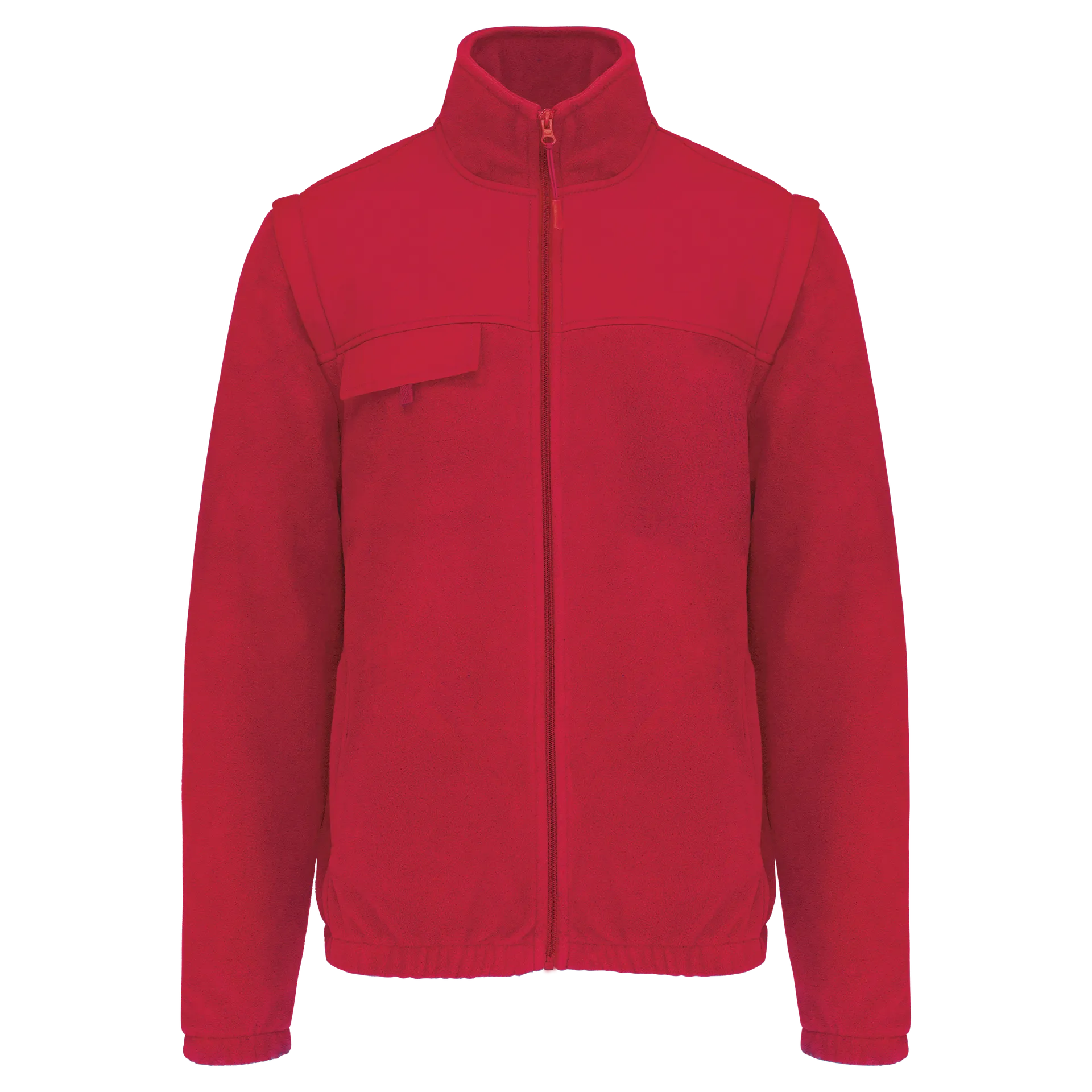 Fleecejacke mit abnehmbaren Ärmeln Herren
