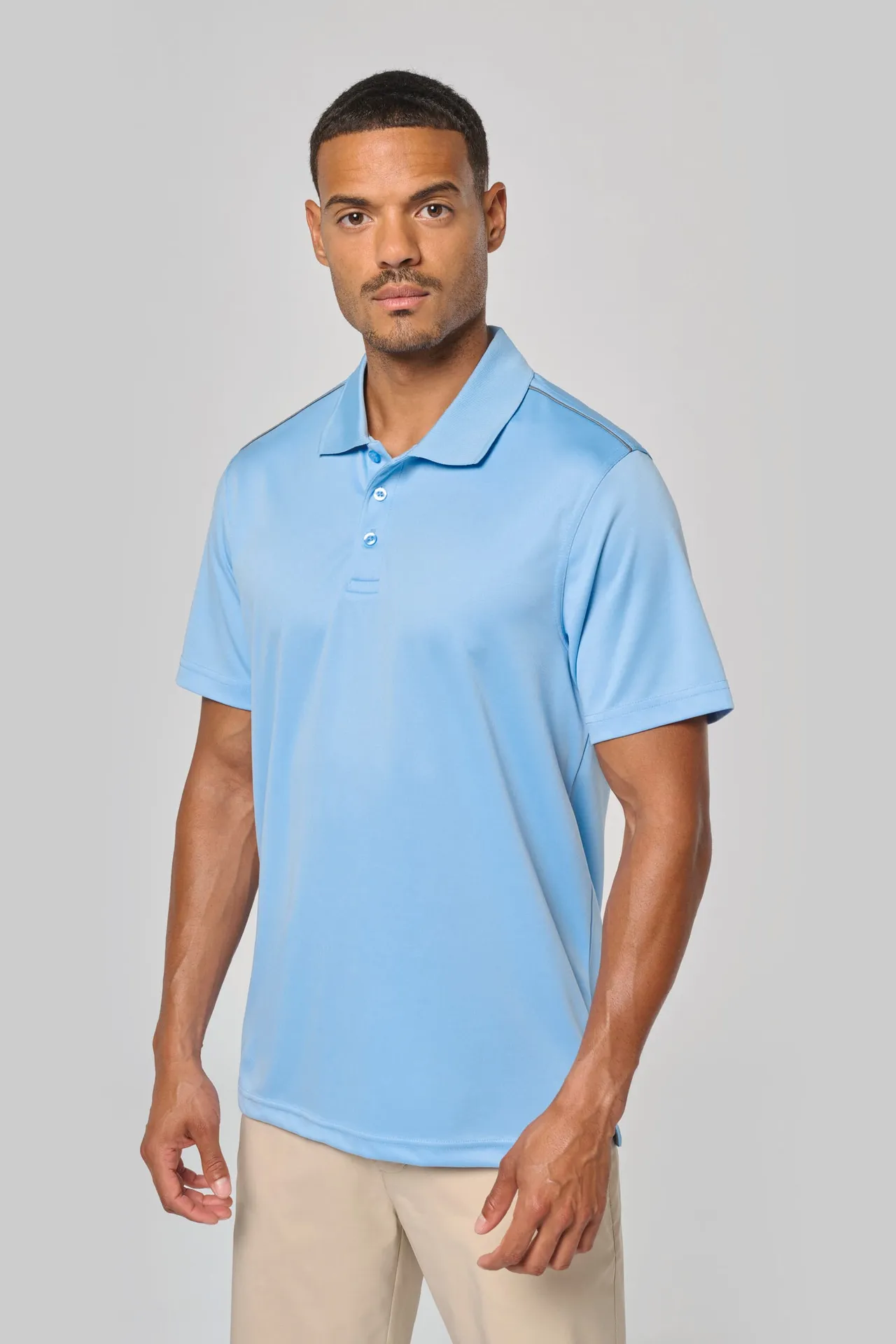 Kurzarm Herren Polo Quick Dry