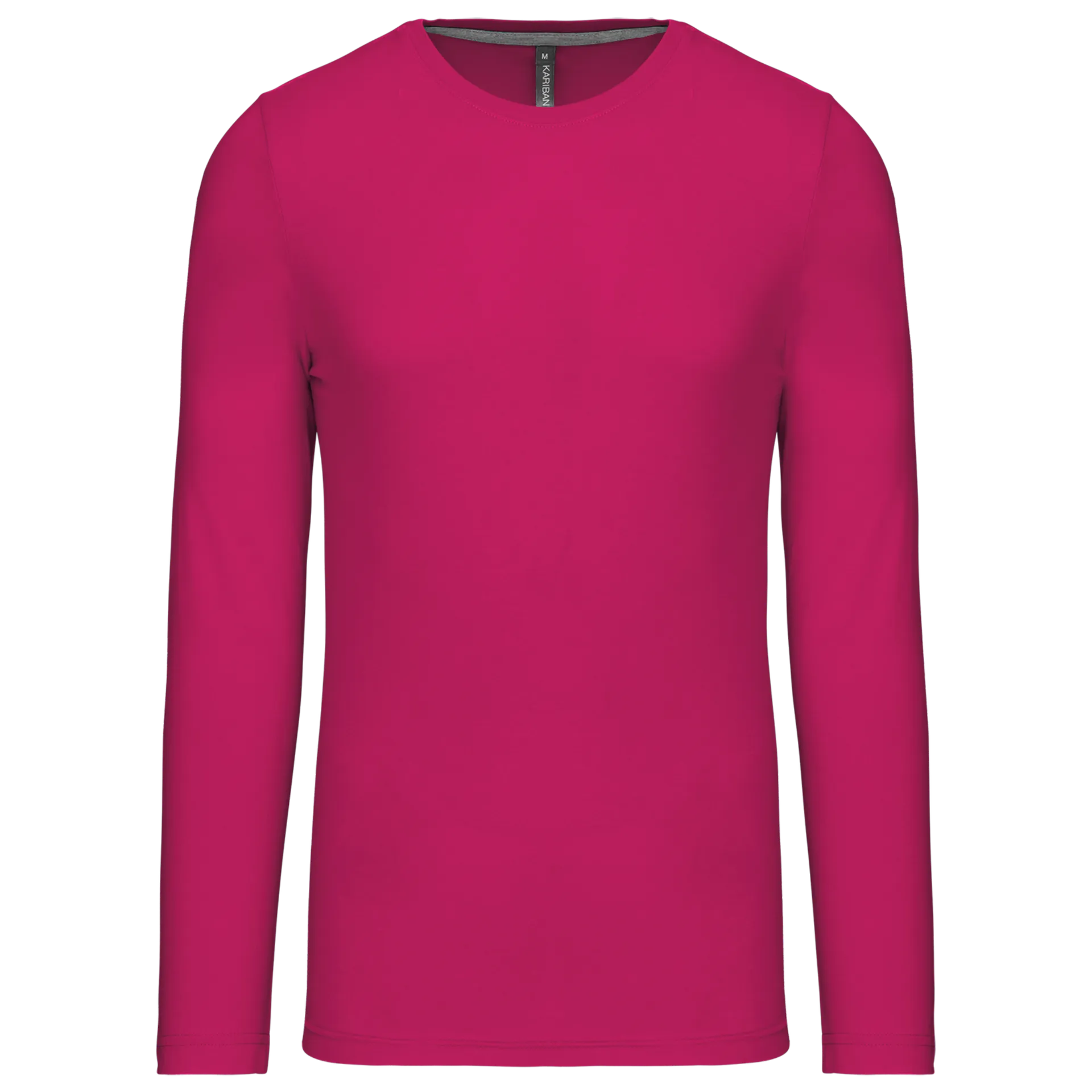 Herren Langarm-T-Shirt Rundhalsausschnitt