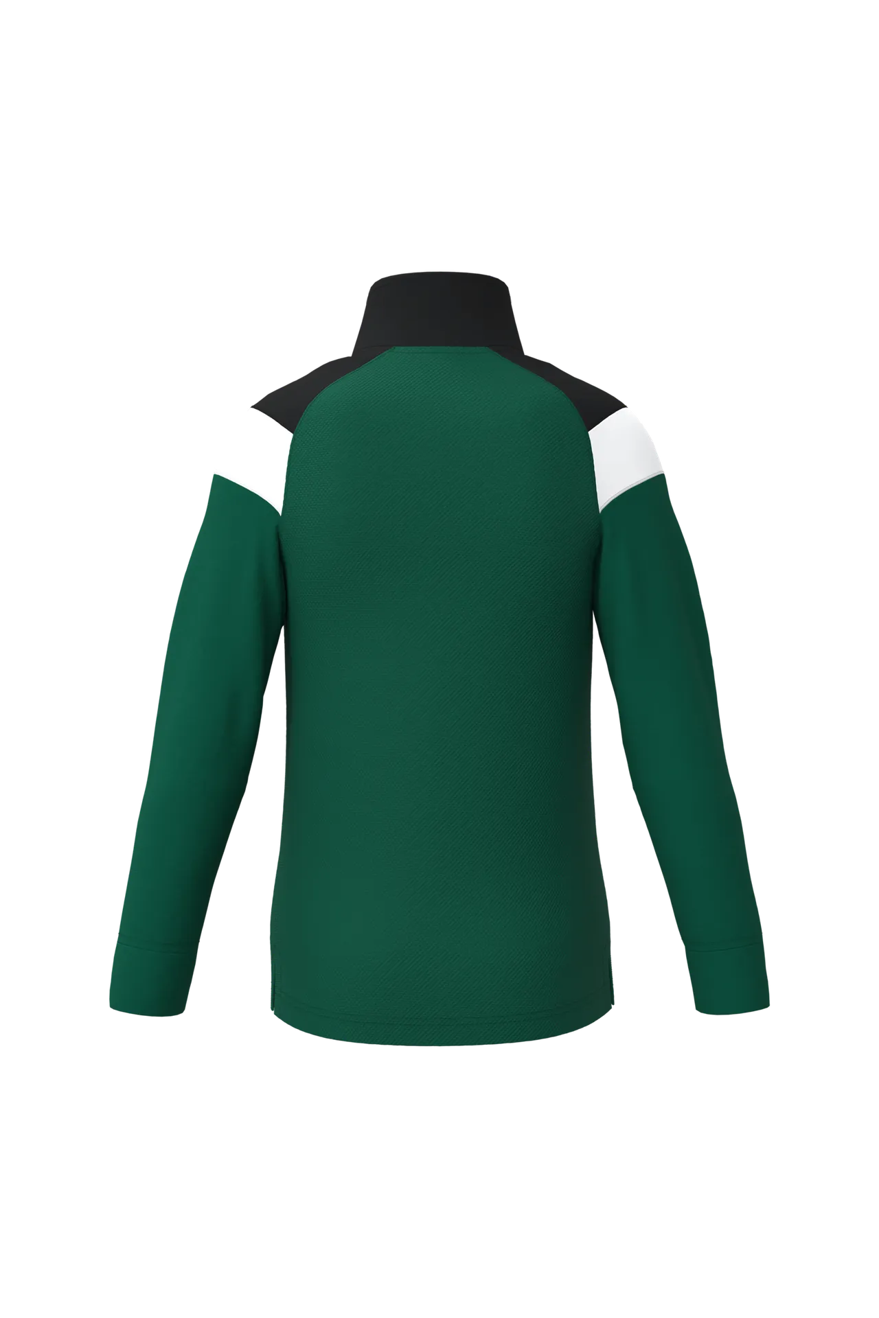 Kinder Trainings-Sweatshirt mit 1/4 Reißverschluss