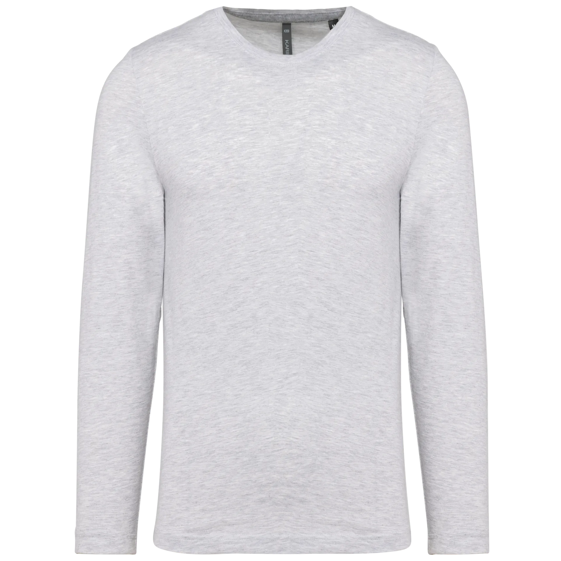 Herren Langarm-T-Shirt Rundhalsausschnitt