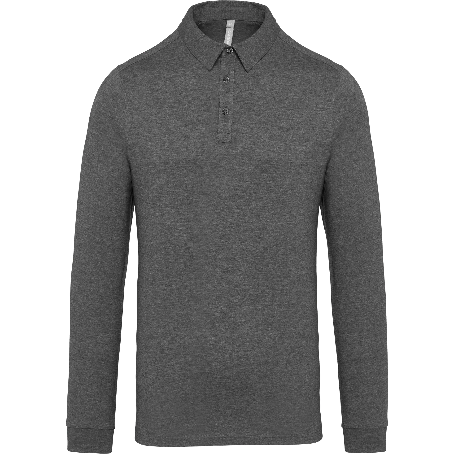 Langarm-Polohemd für Herren aus Jersey