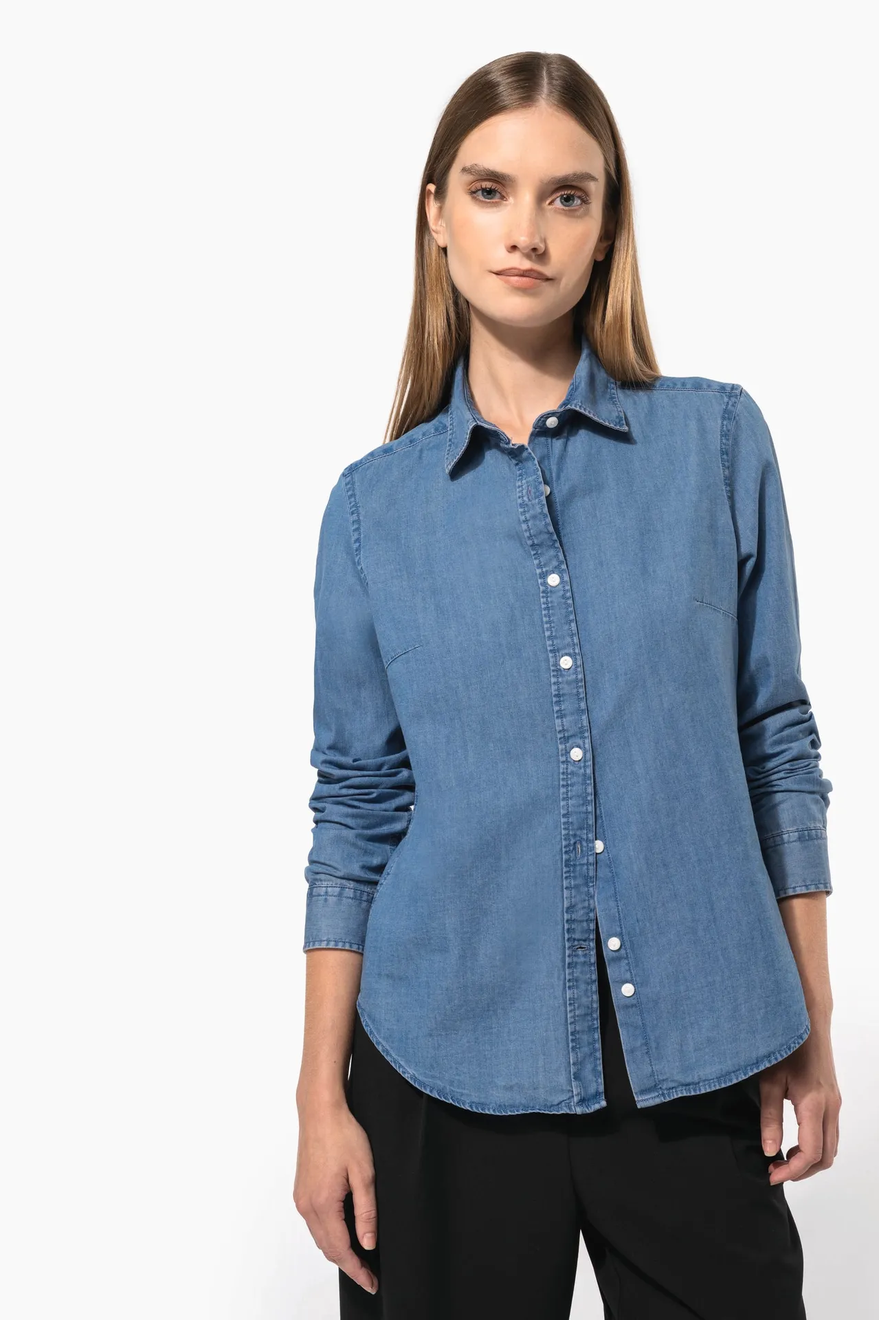 Damen Denimhemd