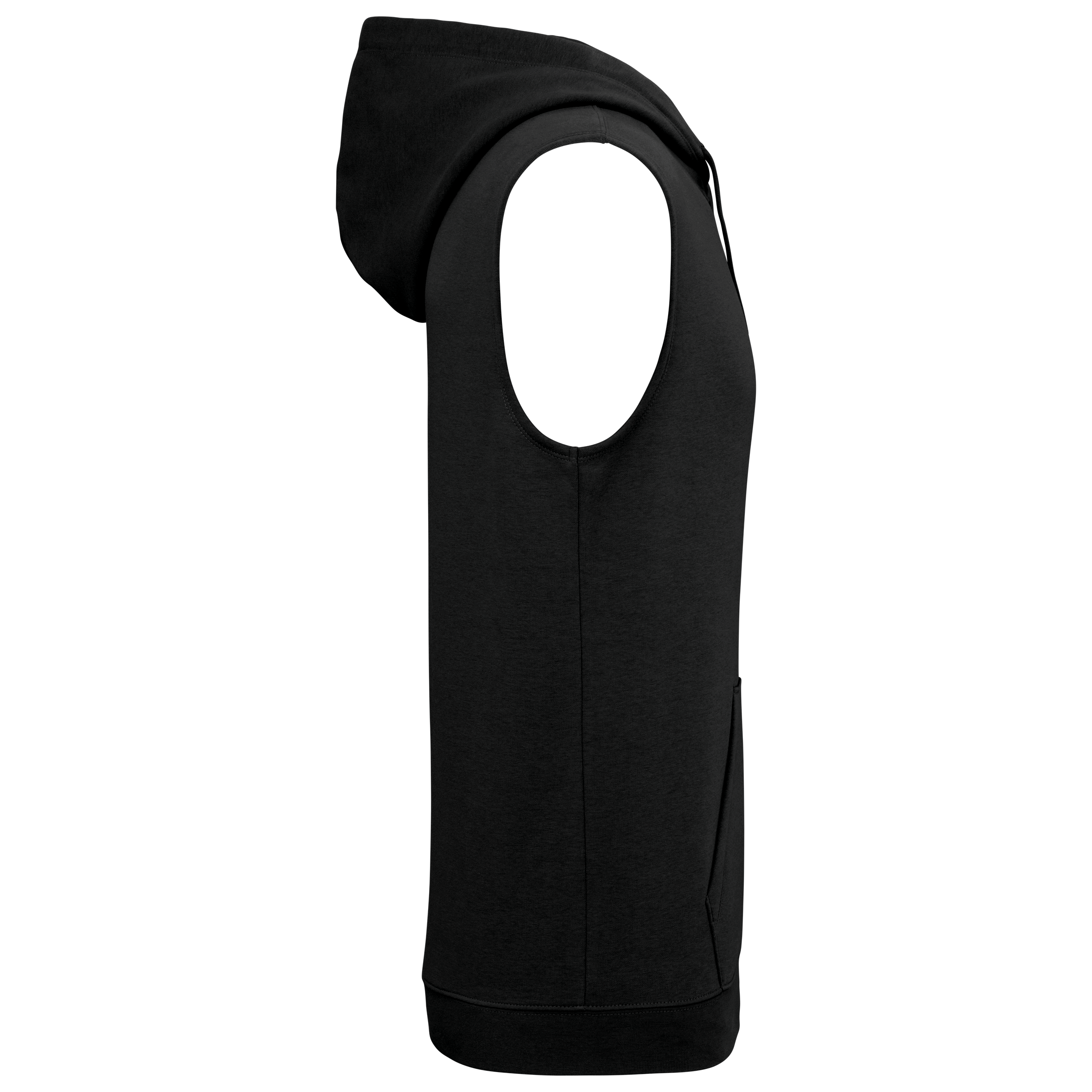 Unisex-Kapuzenpullover ohne Ärmel