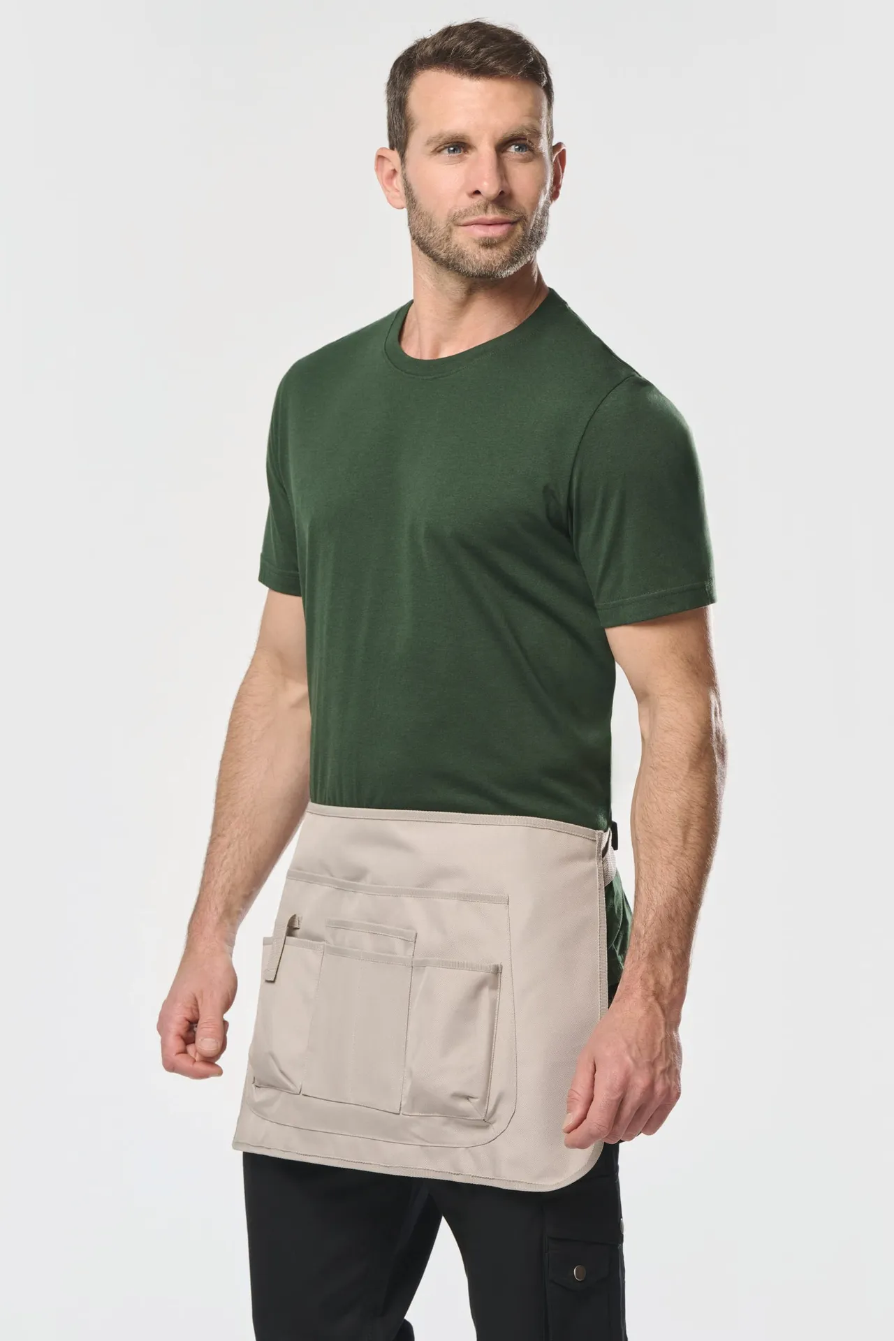 Kurze umweltfreundliche Unisex-Gärtnerschürze