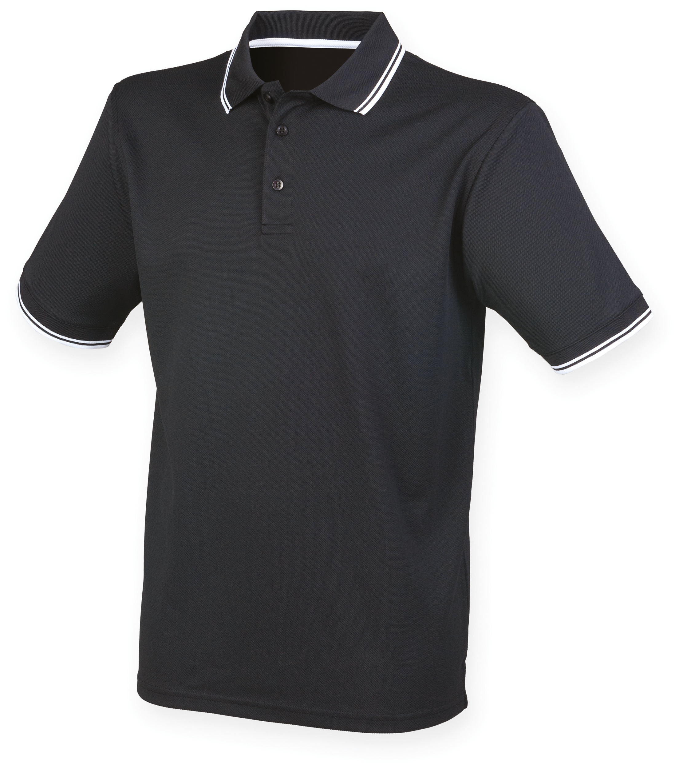 Coolplus®  Kurzarm Poloshirt mit Schrägkragen