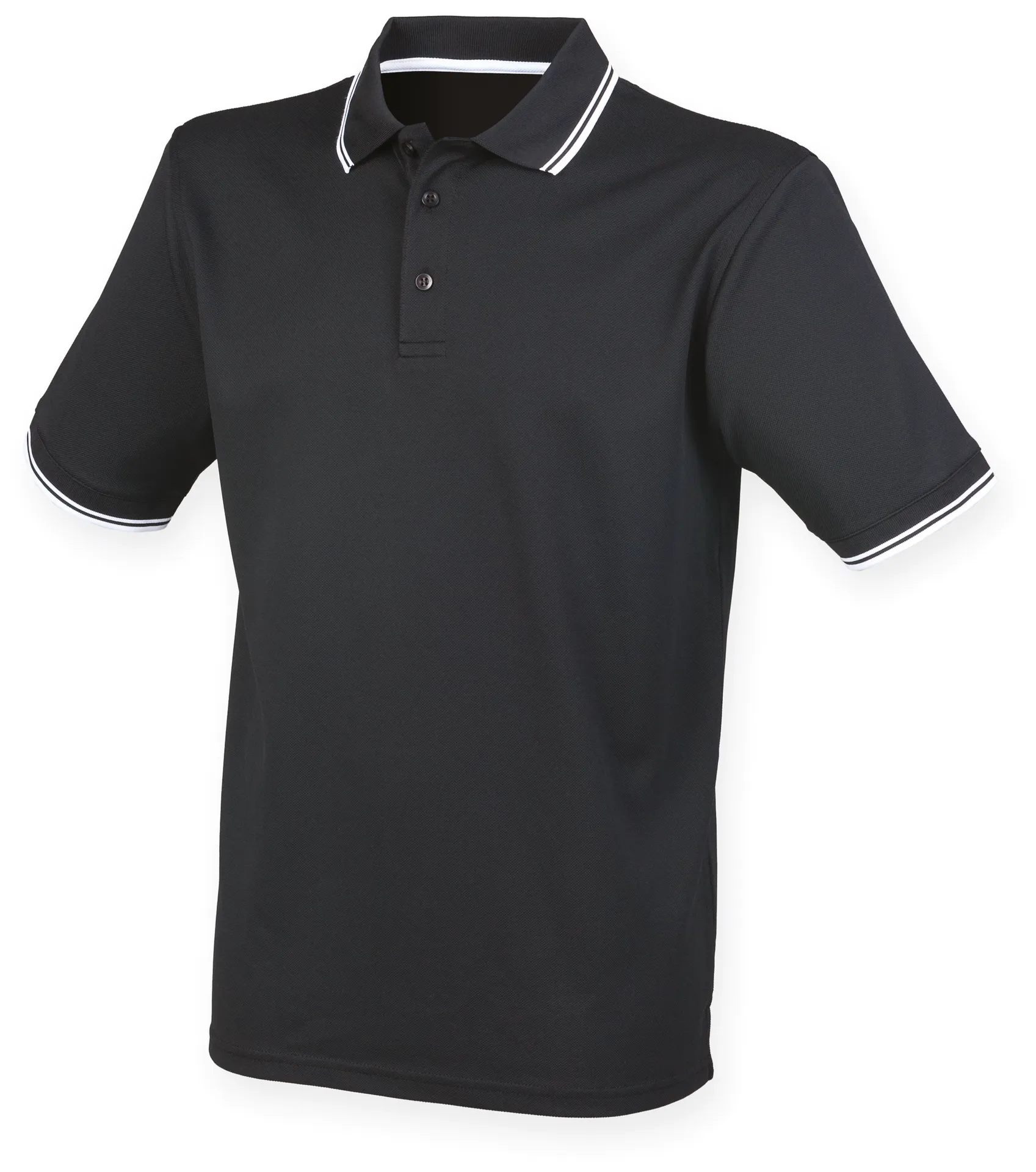 Coolplus®  Kurzarm Poloshirt mit Schrägkragen