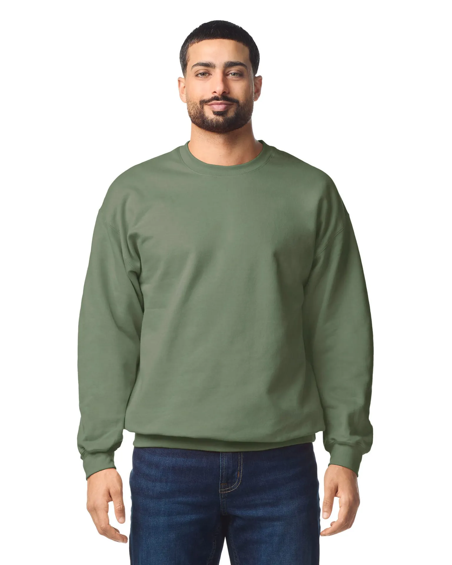 Sweatshirt mit Rundhalsausschnitt Midweight Softstyle