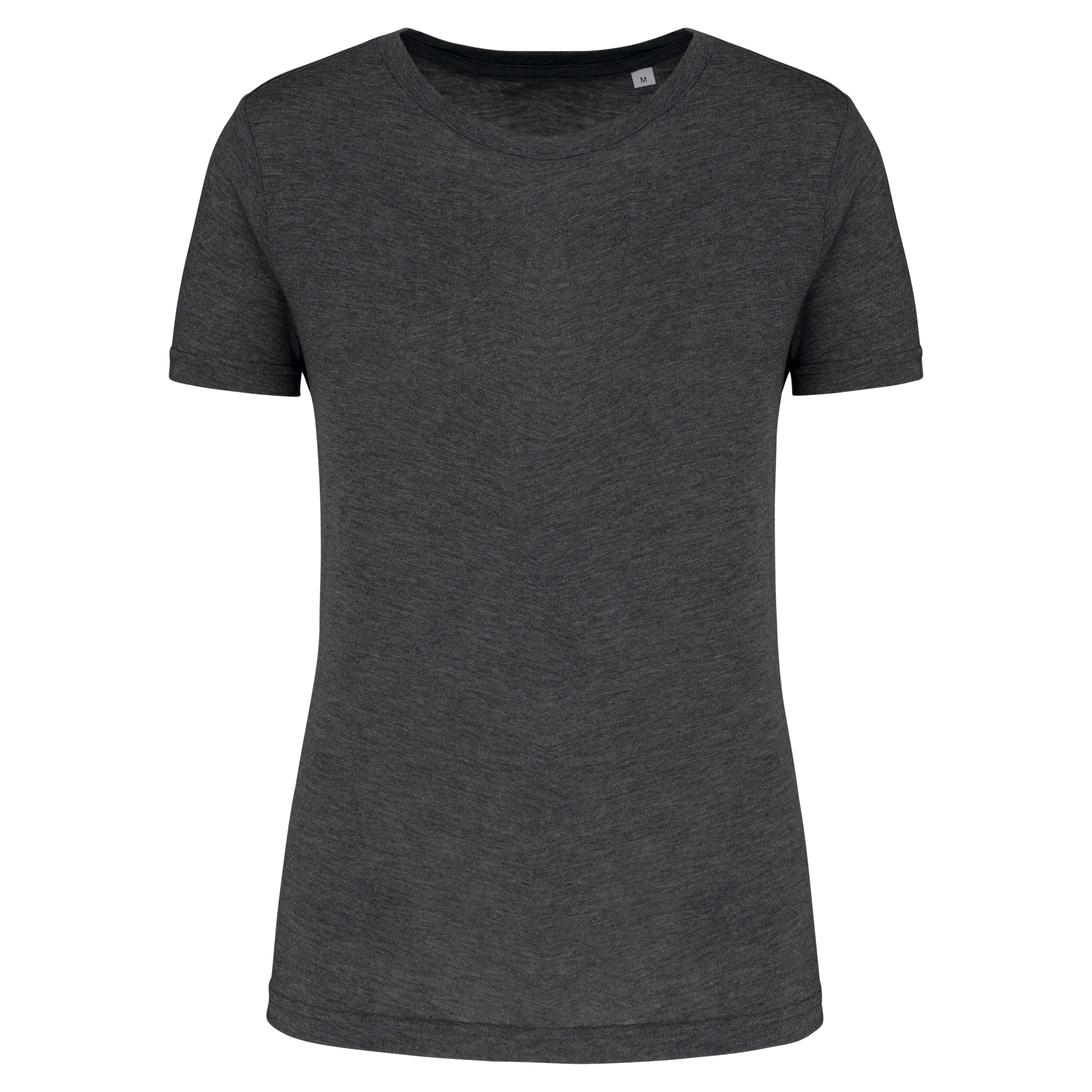 Damen-Triblend-Sportshirt mit Rundhalsausschnitt