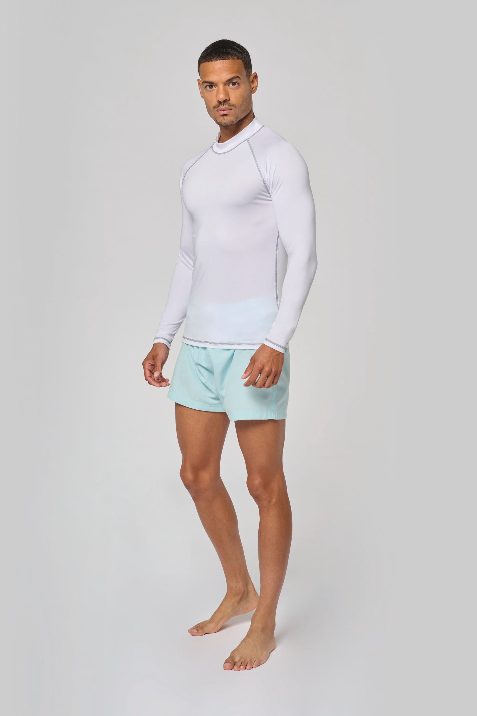 Herren-Funktionsshirt mit langen Ärmeln und UV-Schutz