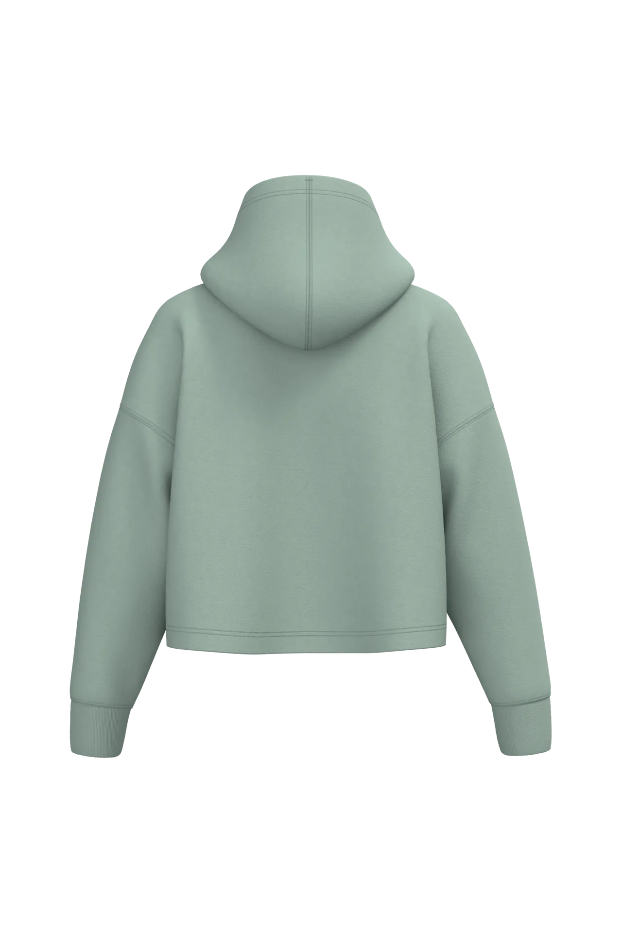 Damen Cropped-Sweatshirt mit Kapuze