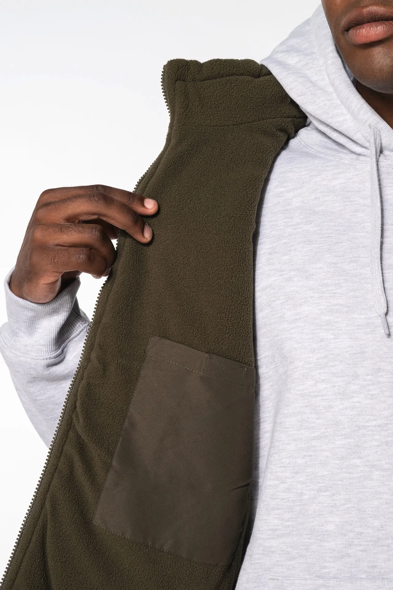 Bodywärmer mit Fleecefutter