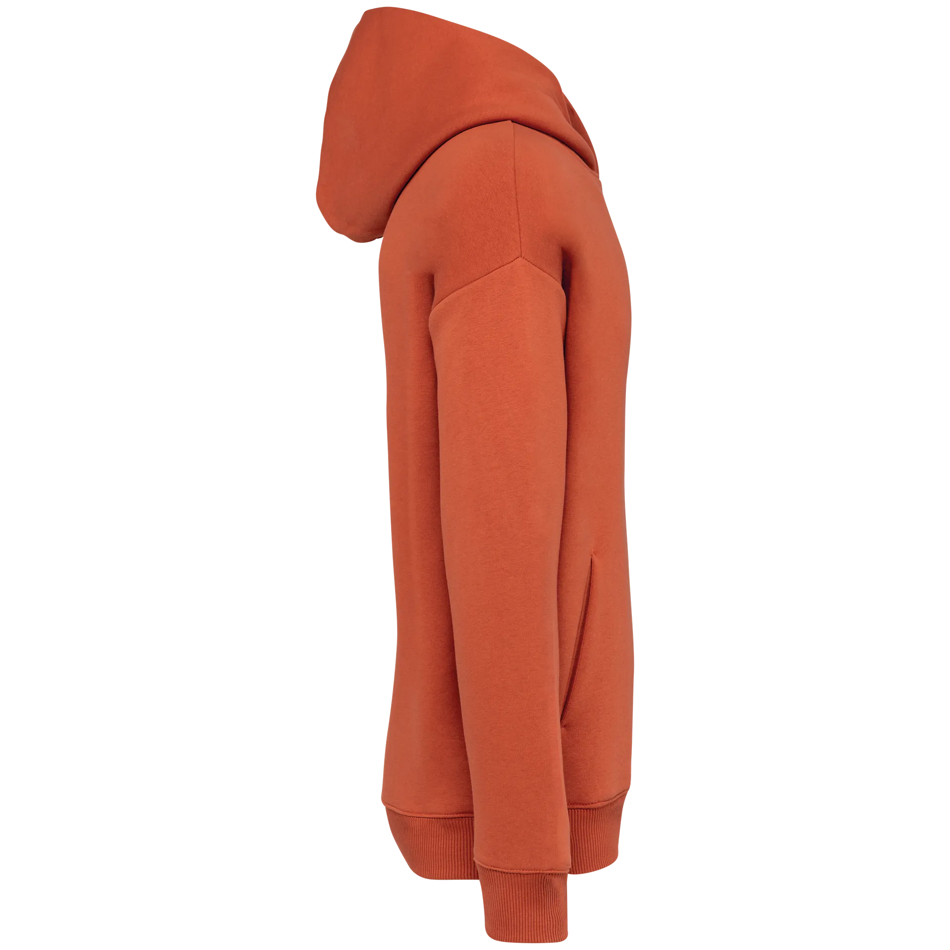 Umweltfreundliches Oversize Unisex-Kapuzensweatshirt