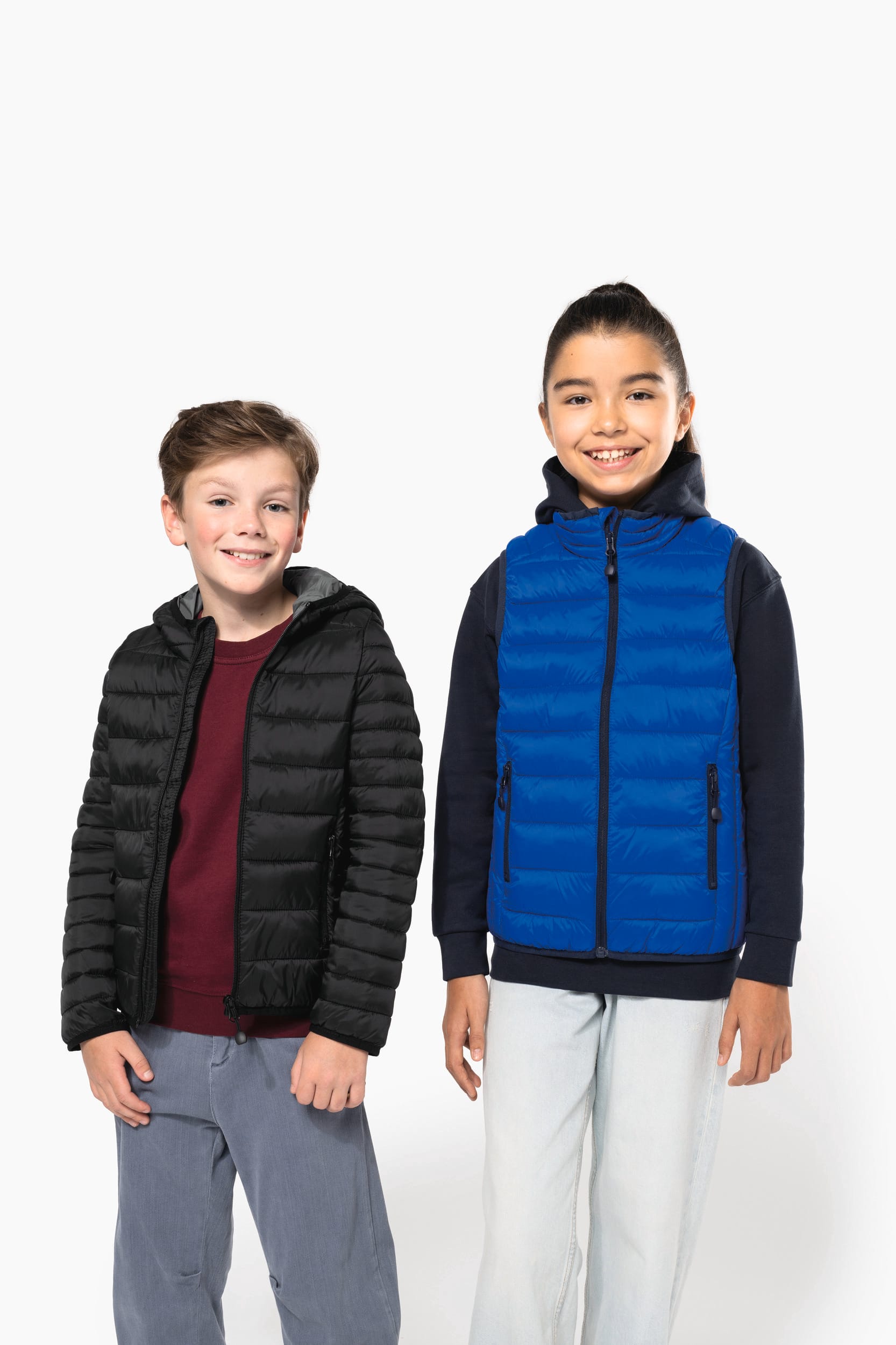 Leichte Steppjacke mit Kapuze