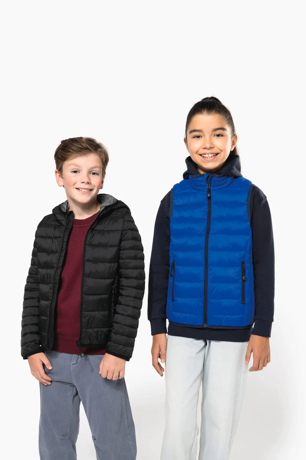 Leichte Steppjacke mit Kapuze