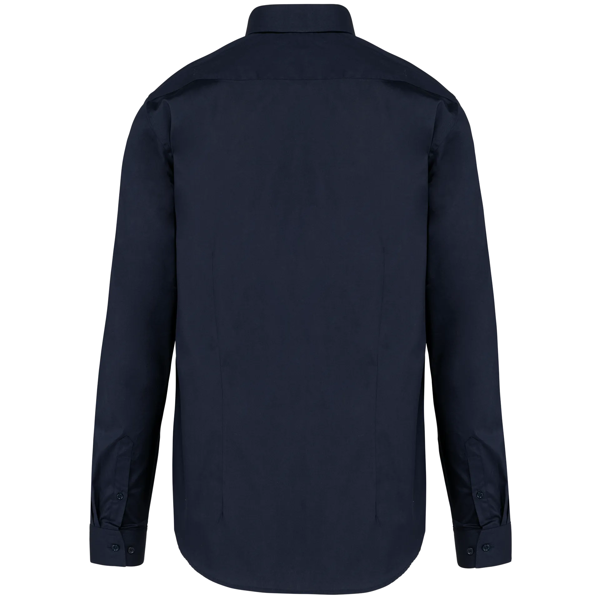Twill-Damenhemd mit langen Ärmeln