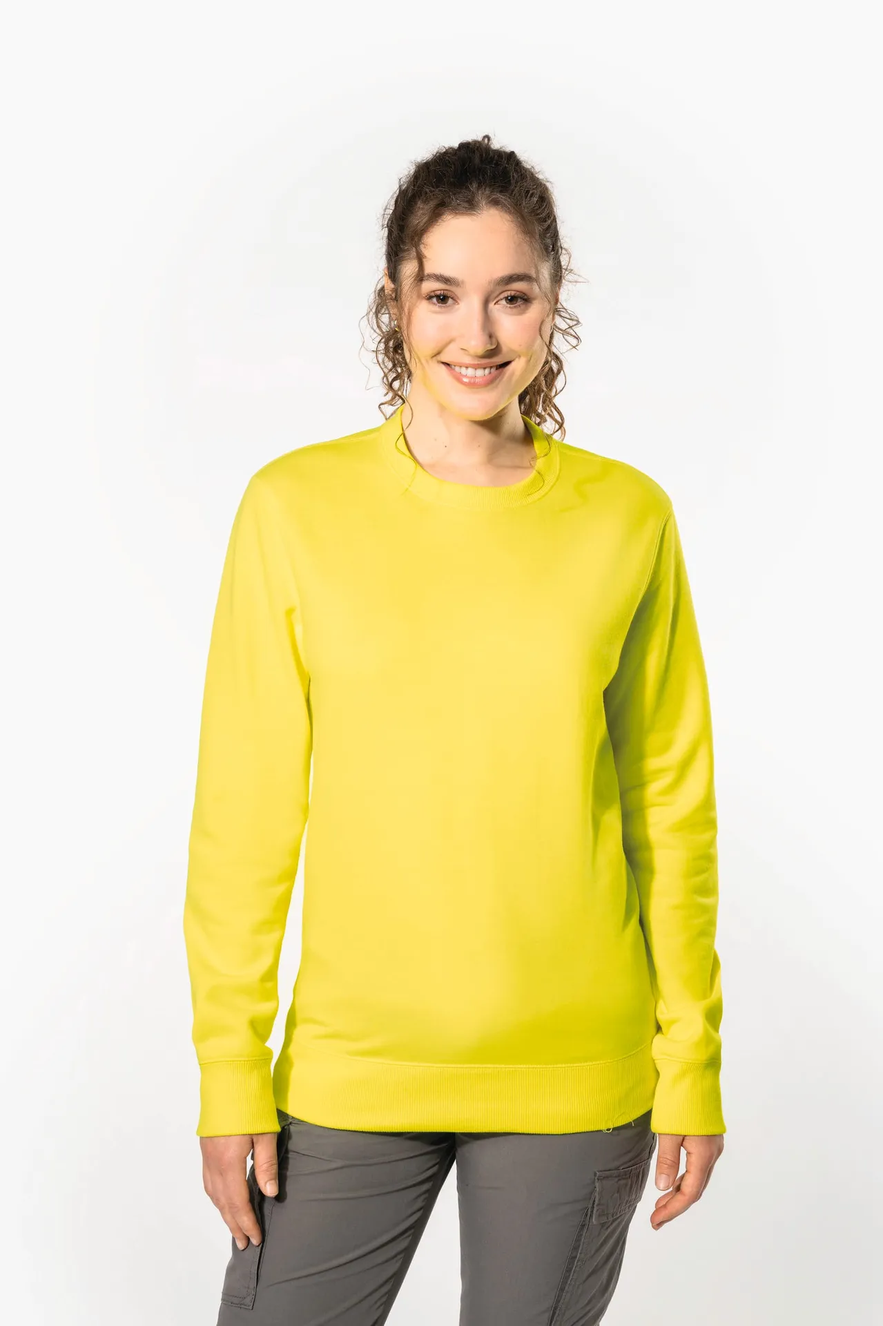 Recyceltes Unisex-Sweatshirt mit Rundhalsausschnitt