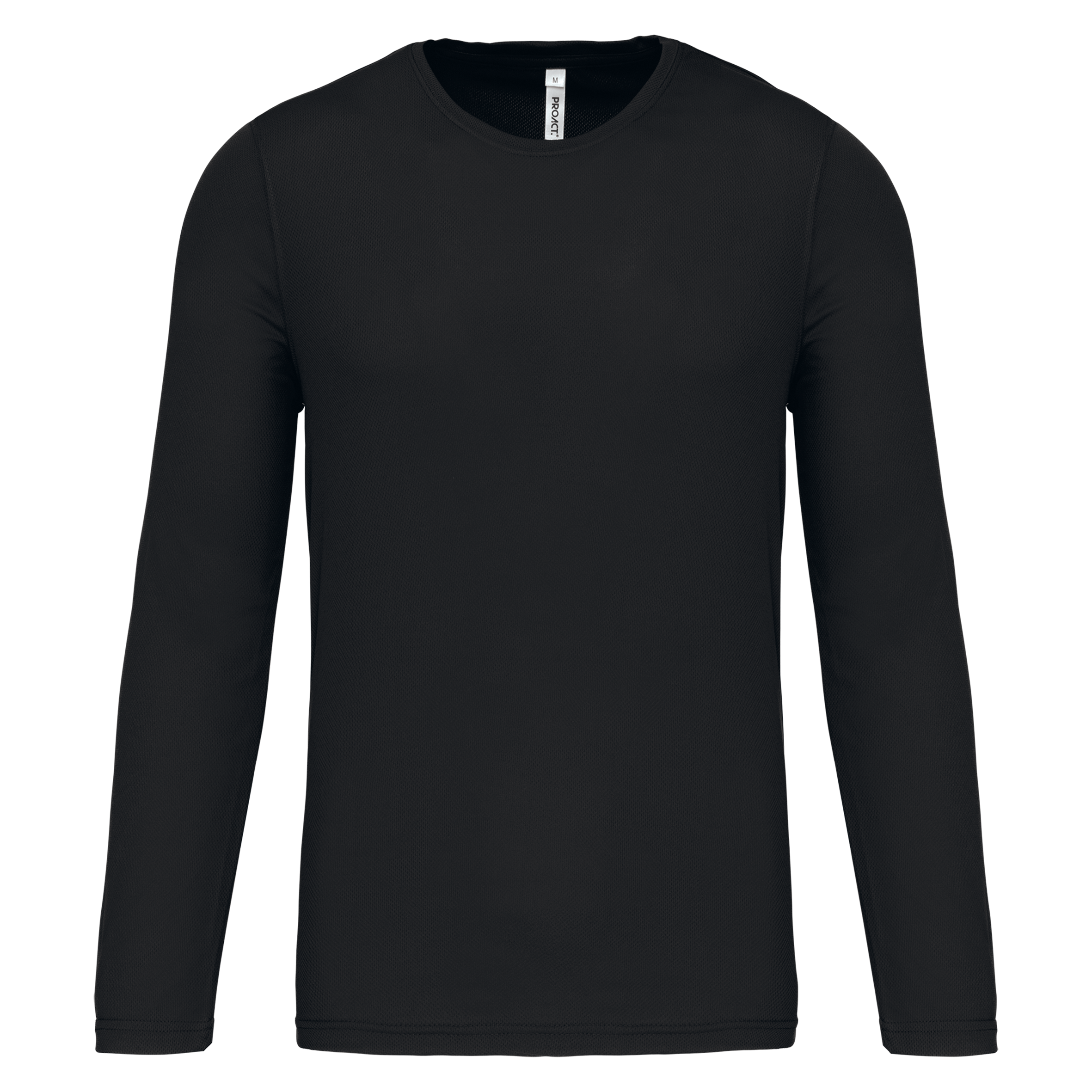 Herren Basic Sport Funktionsshirt Langarm