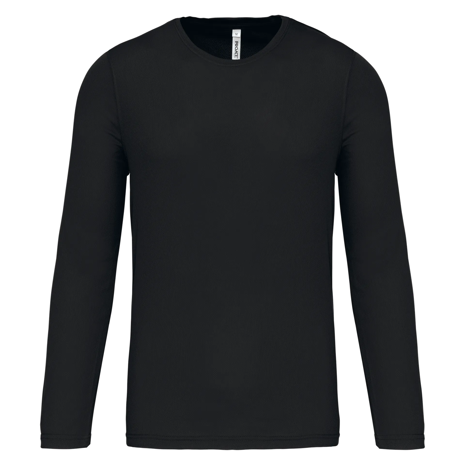 Herren Basic Sport Funktionsshirt Langarm