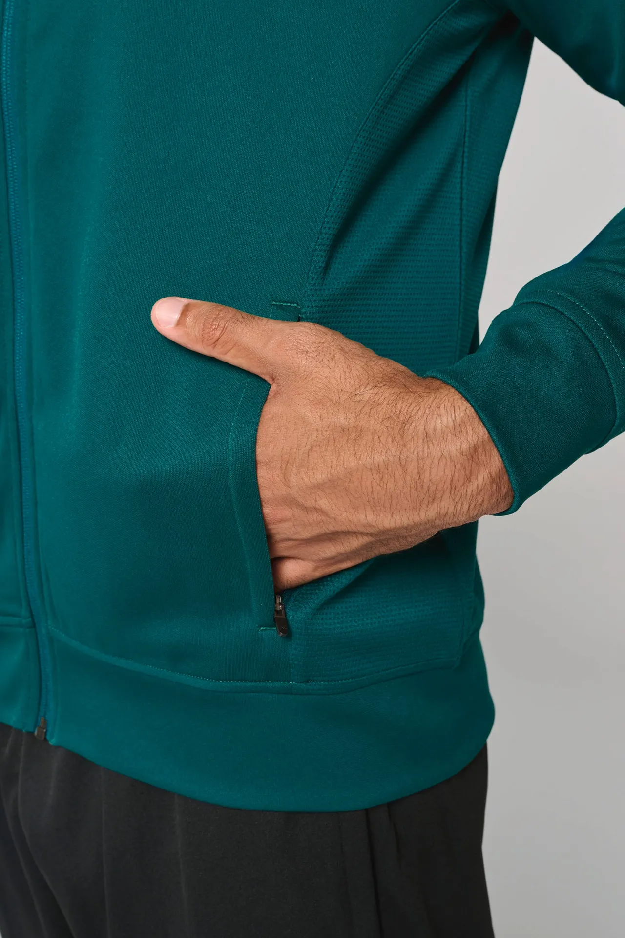 Unisex-Trainingsjacke mit Reißverschluss