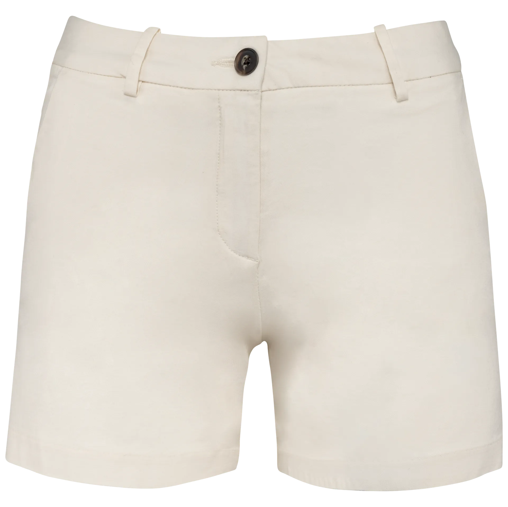 Umweltfreundliche Chino-Bermuda-Shorts für Damen