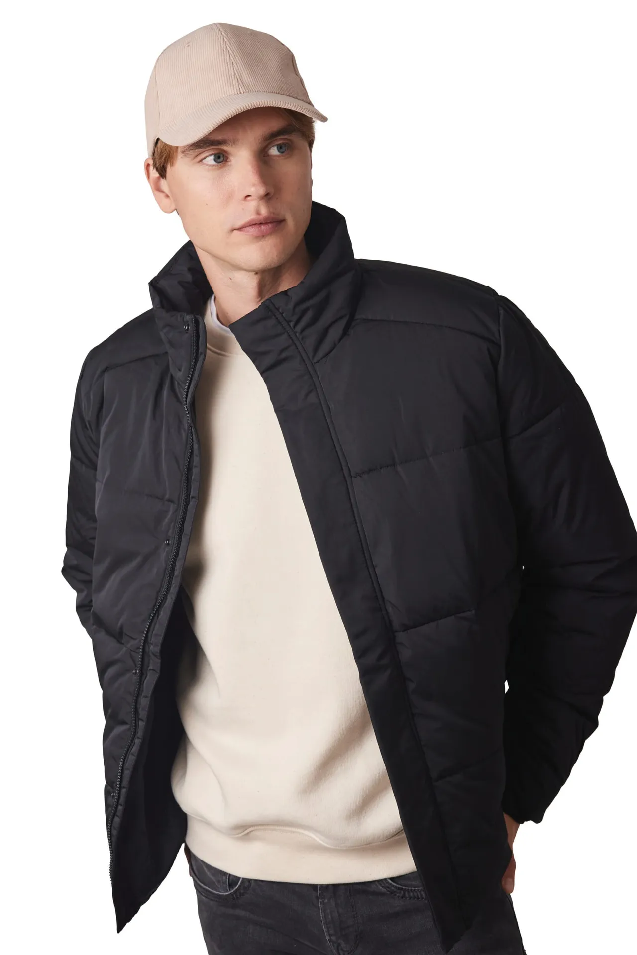 Kappe aus Samt – 6 Panels