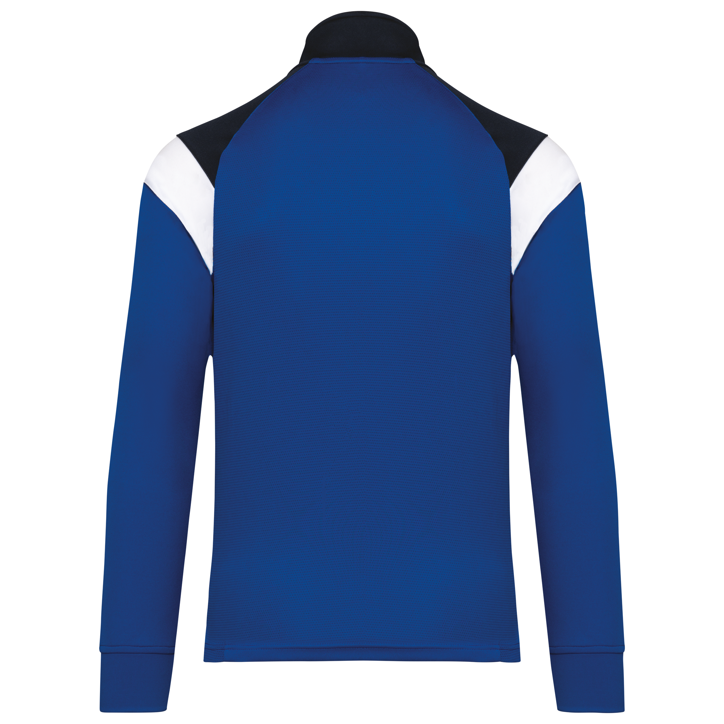 Unisex Trainings-Sweatshirt mit 1/4 Reißverschluss