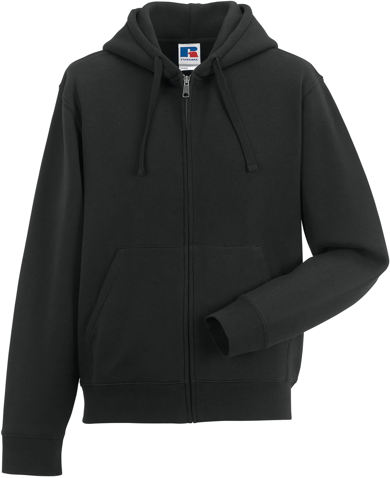 Kapuzen-Sweatshirt mit Reißverschluss mit Logo Stick inkl