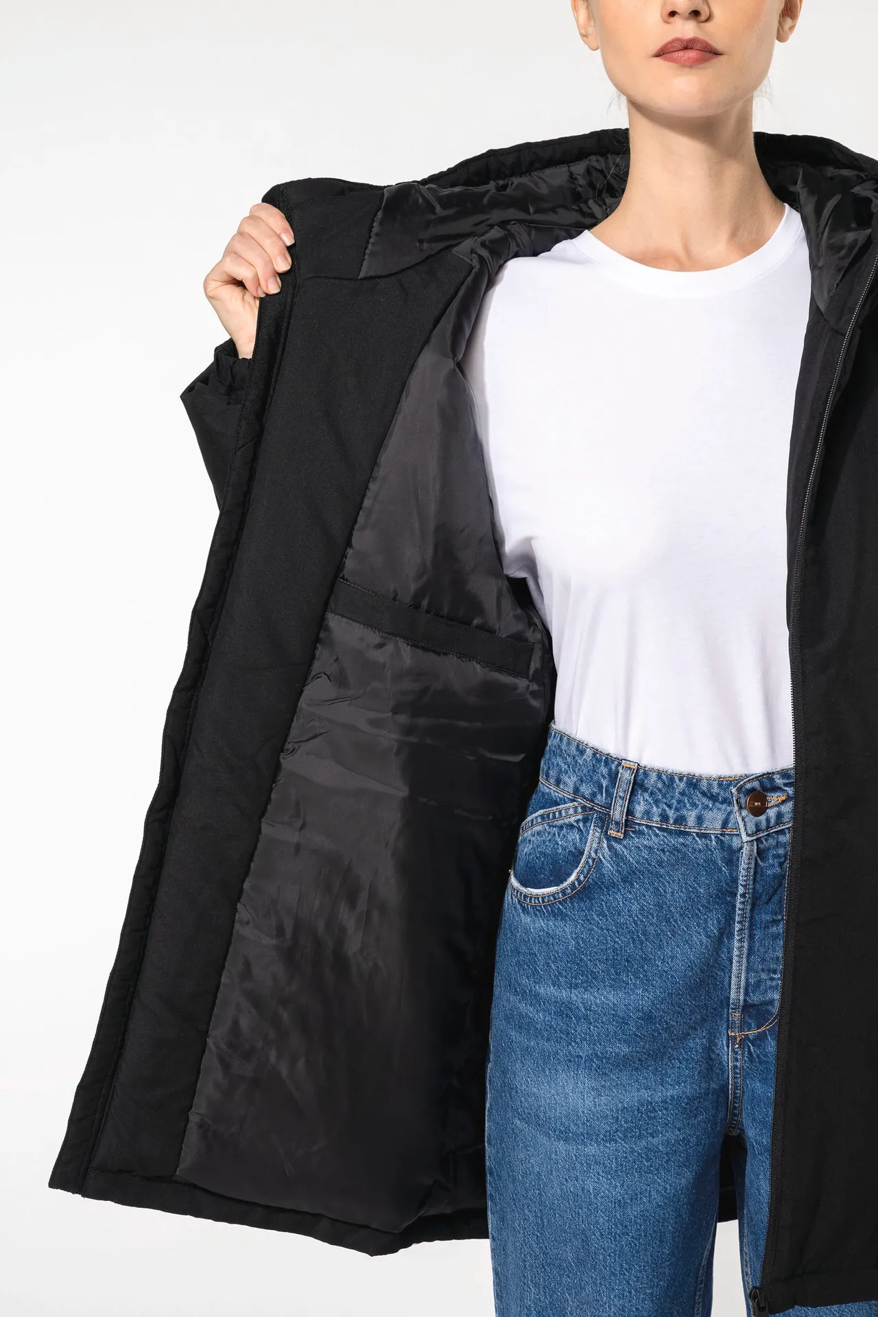 Recycelter Unisex-Kapuzenparka