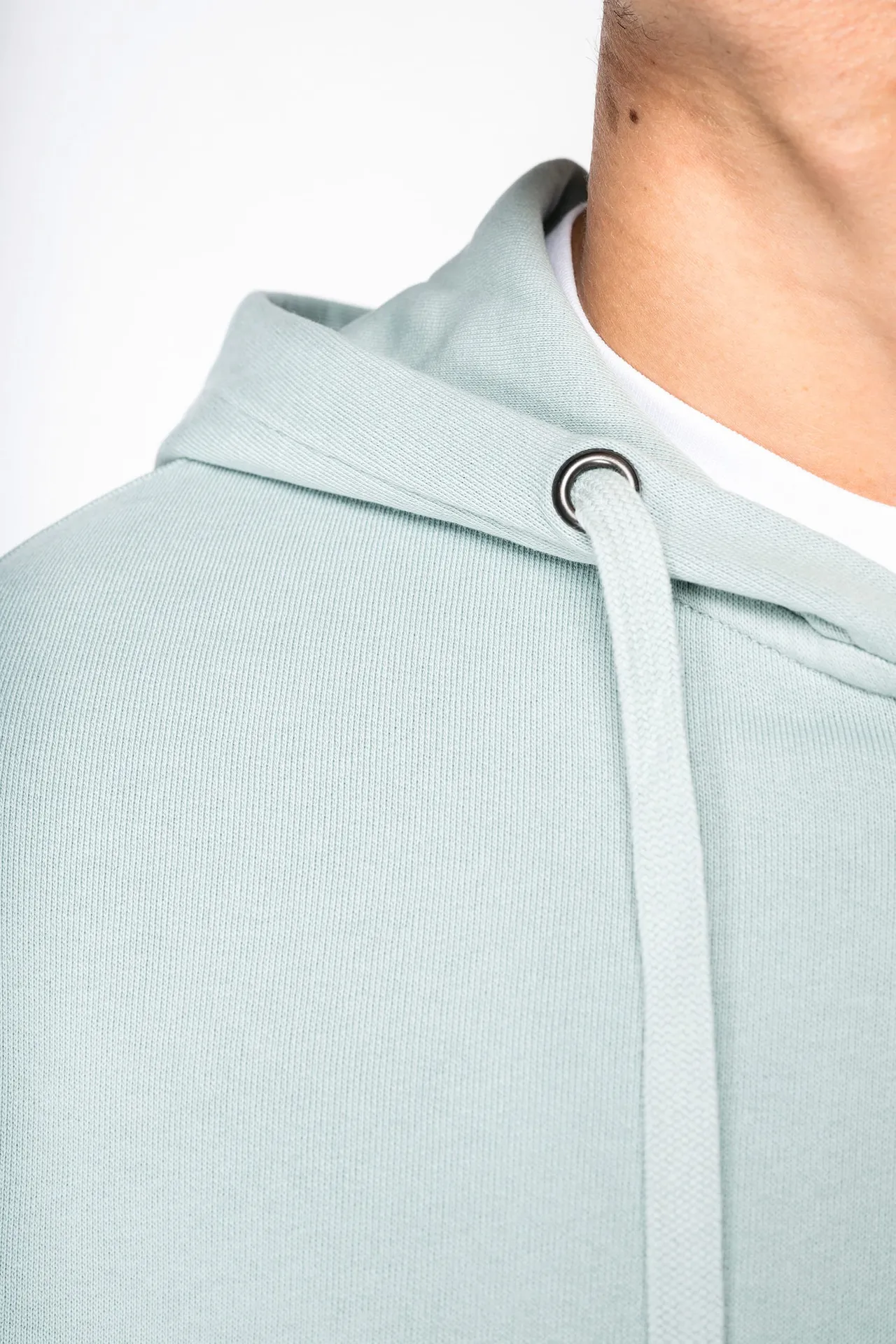 Umweltfreundliches Unisex-Kapuzensweatshirt aus French Terry mit Reißverschluss