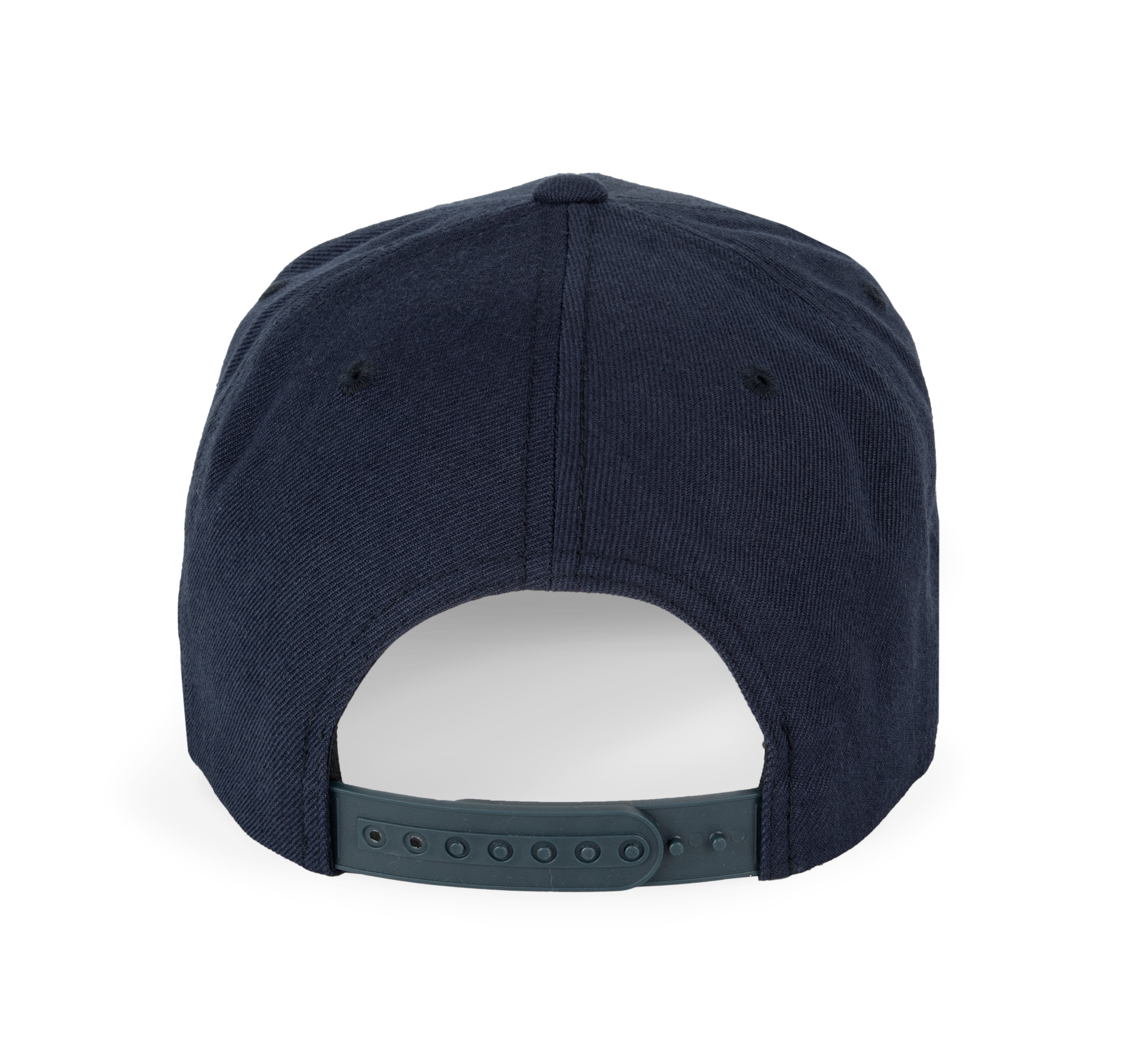 6-Panel-Kappe, flacher Schirm